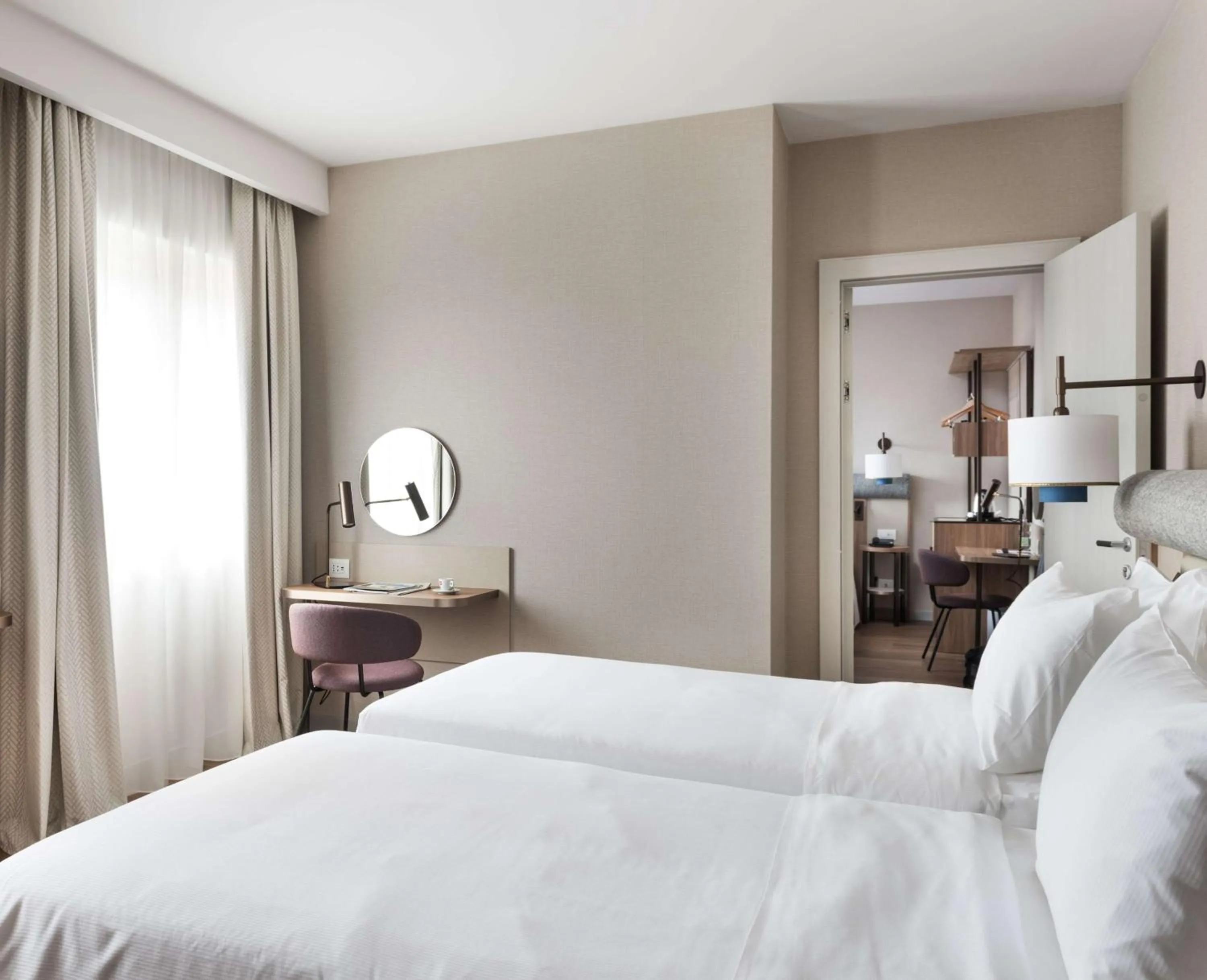 Bed in Ambasciatori Hotel Venice Mestre, Tapestry Collection by Hilton