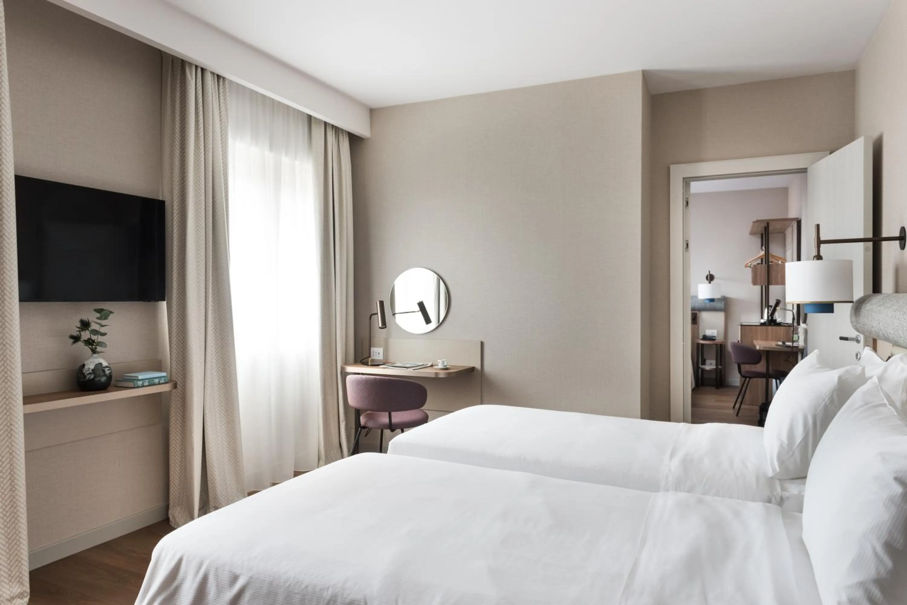 Bed in Ambasciatori Hotel Venice Mestre, Tapestry Collection by Hilton