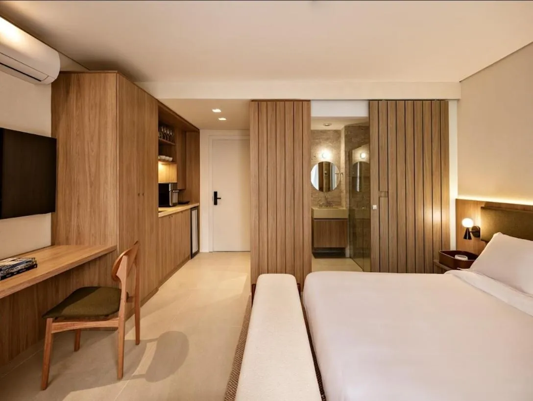 Photo of the whole room, Bed in Aloe Vila Nova Conceição