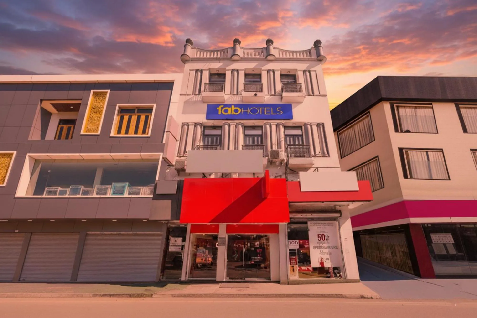 Property building in FabHotel Rivlet Premium