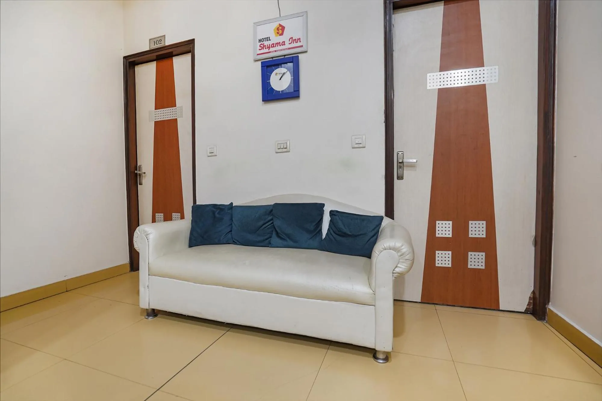 Seating area in FabHotel Rivlet Premium