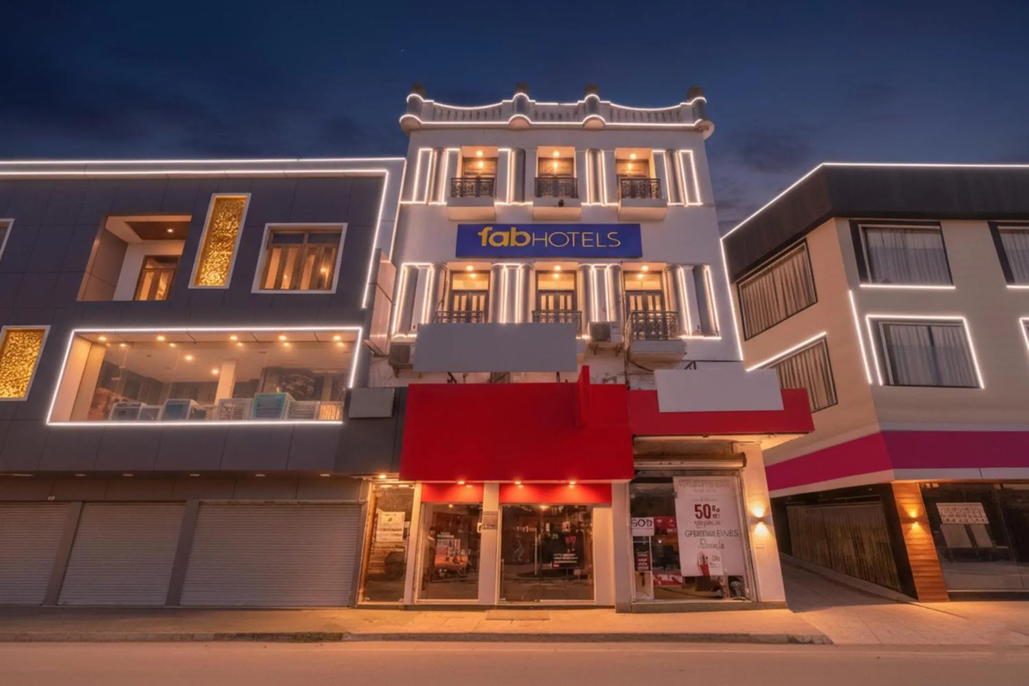 Property building in FabHotel Rivlet Premium