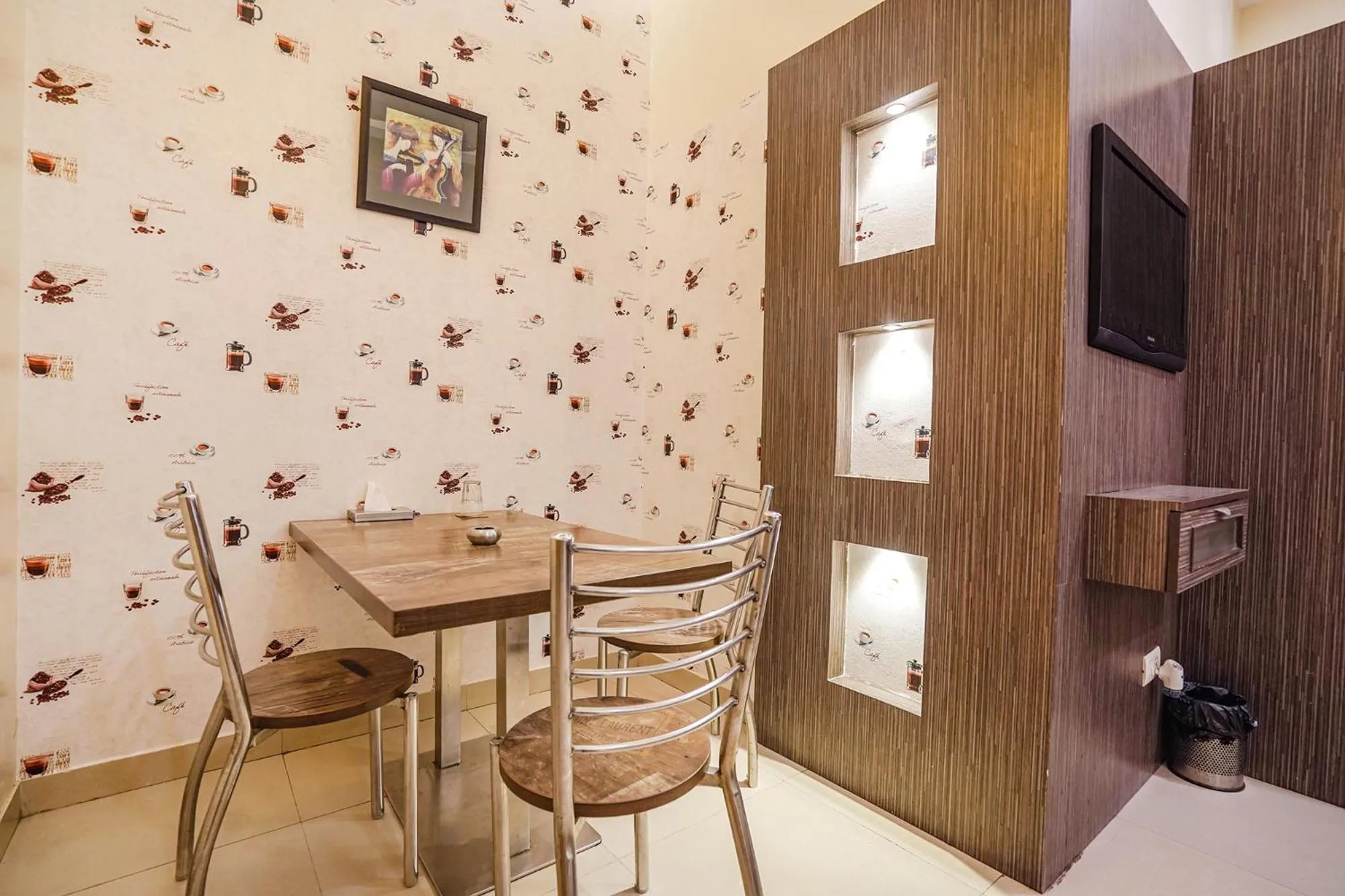 Dining area in FabHotel Rivlet Premium