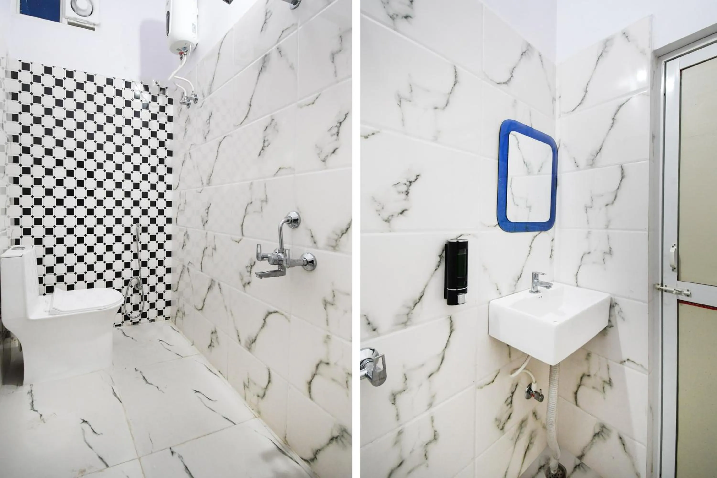 Bathroom in Super Hotel O Radha Krishna Residency