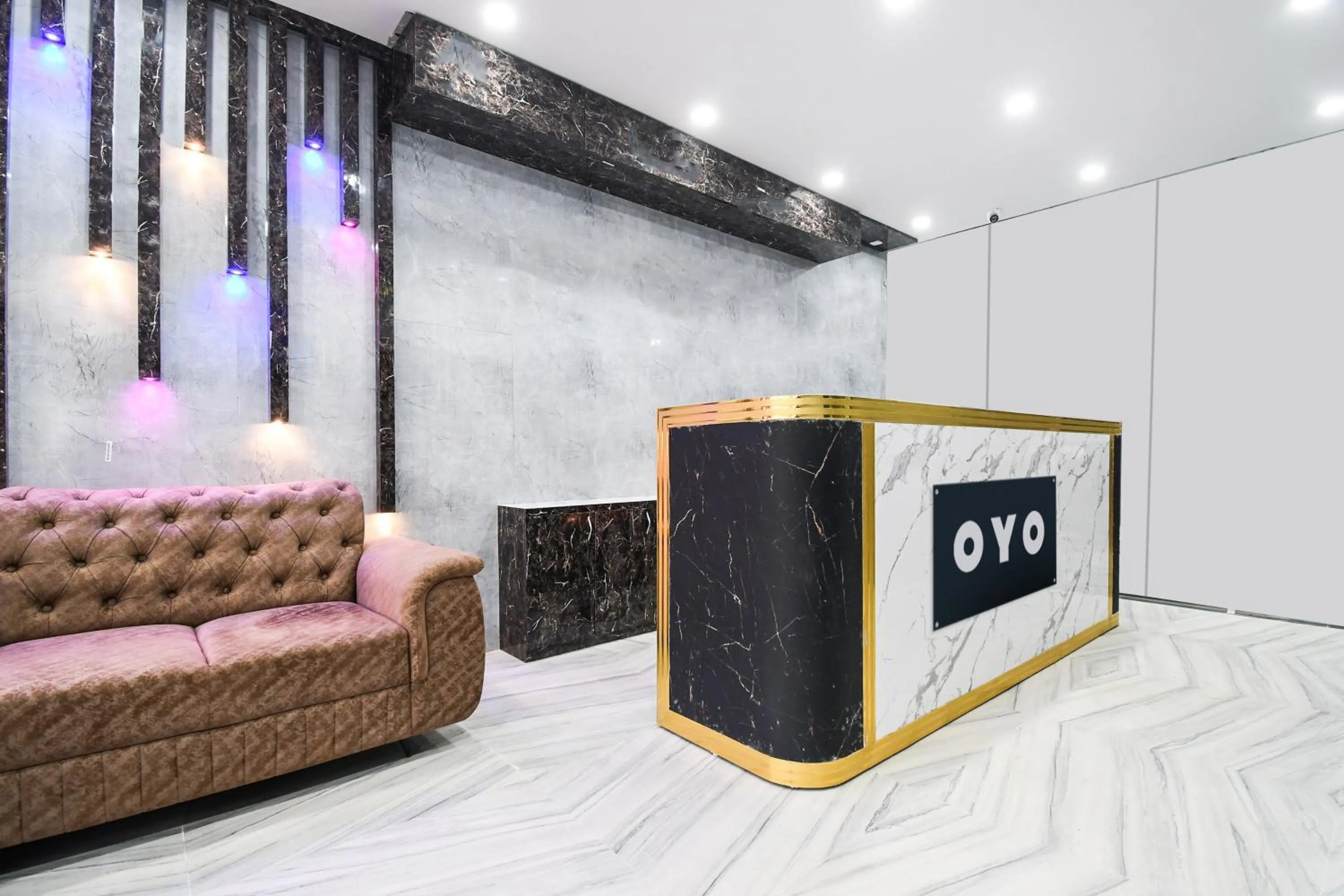 Lobby or reception in Super Hotel O Radha Krishna Residency