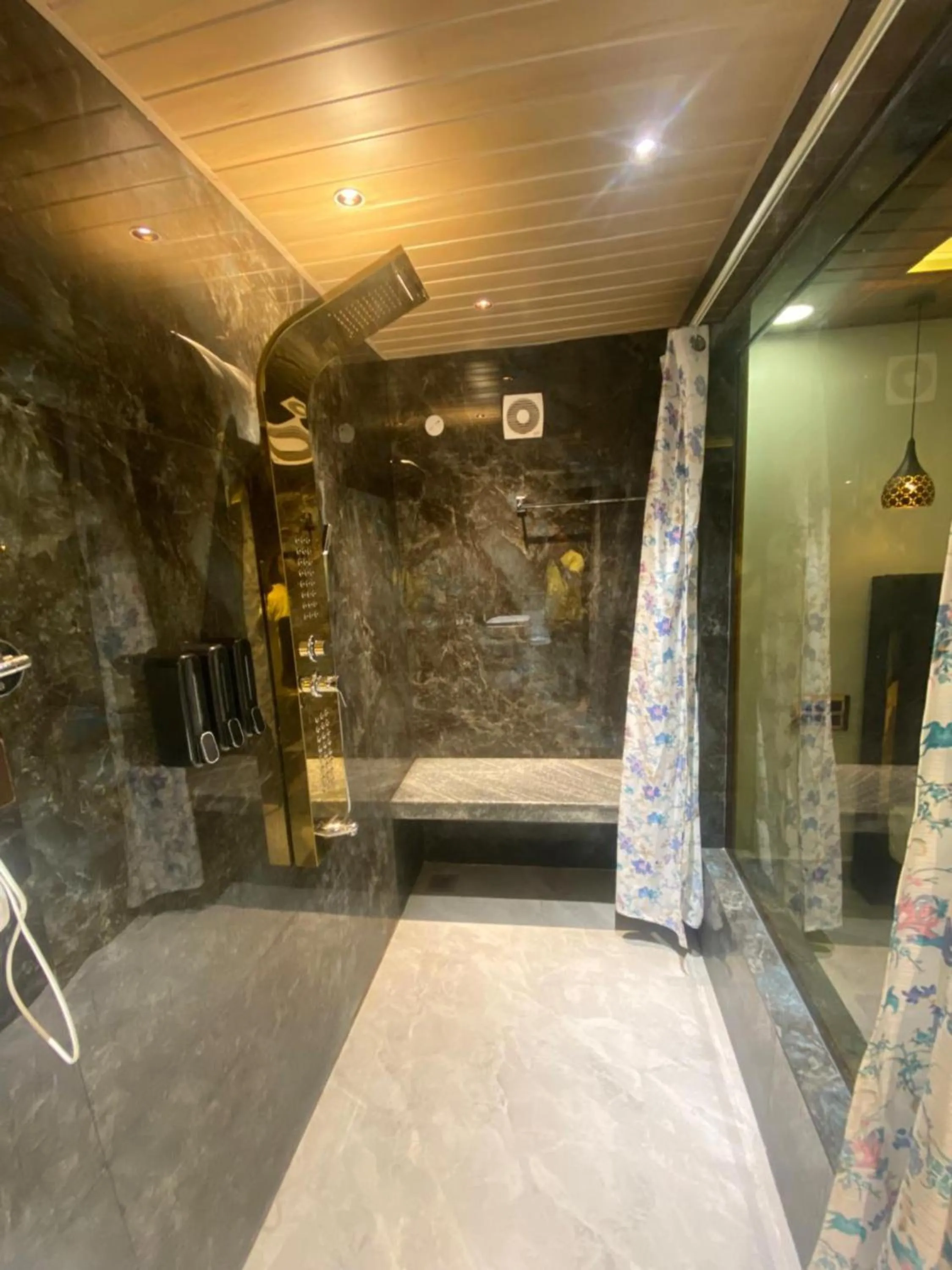 Shower in The Charming Nights