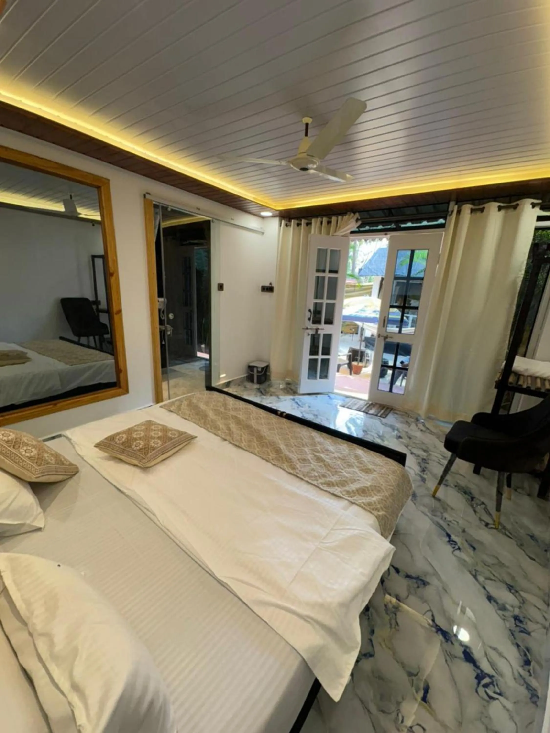 Bed in The Charming Nights