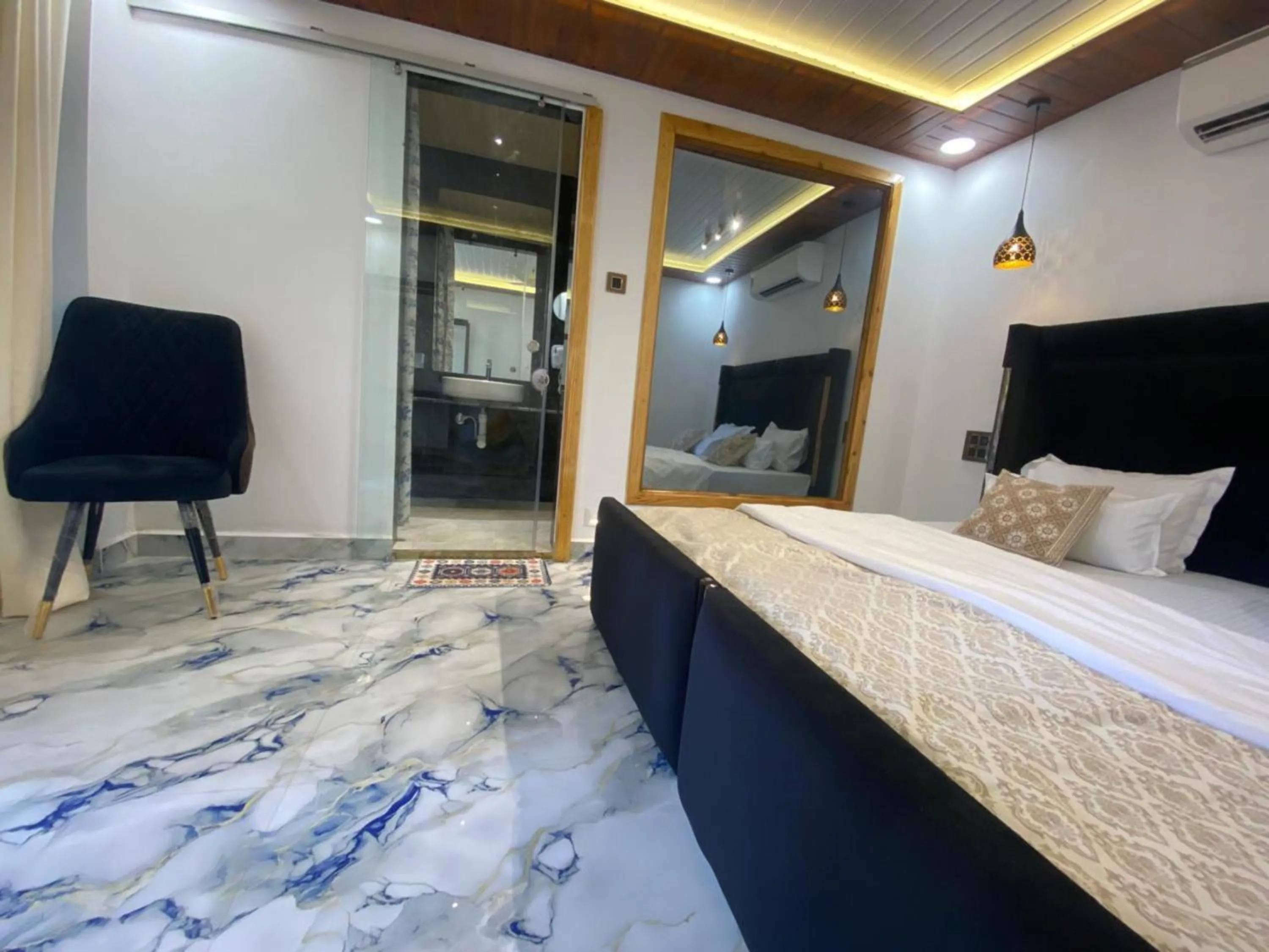 Living room in The Charming Nights