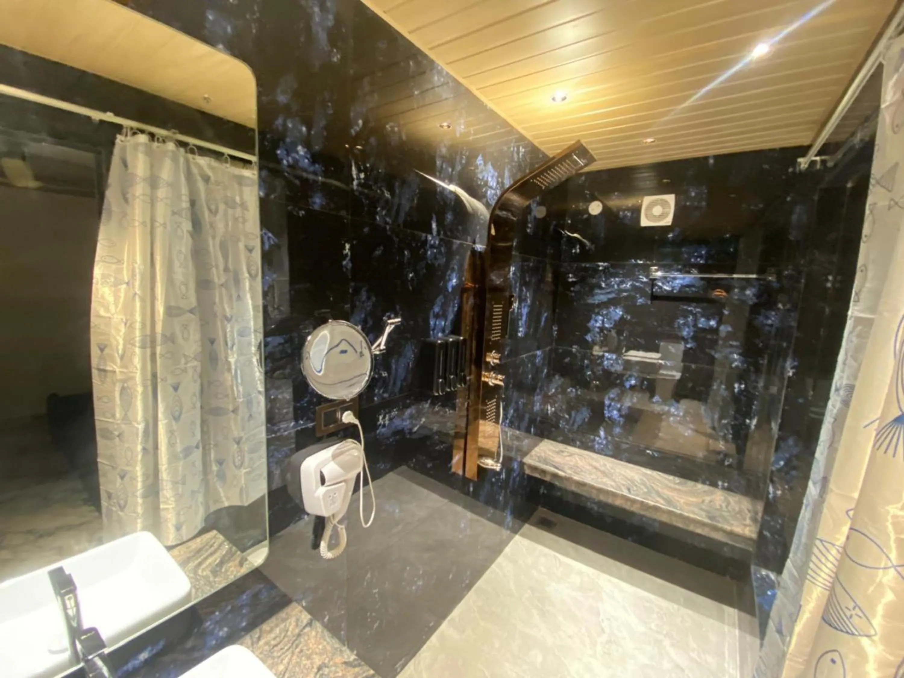 Shower in The Charming Nights