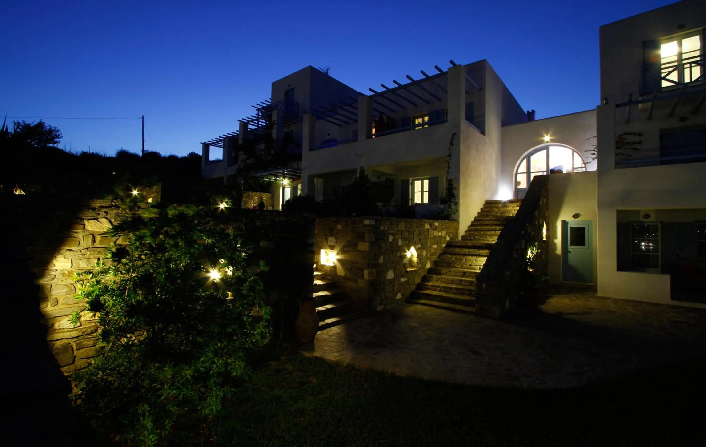 Facade/entrance in Paros Paradise Apartments