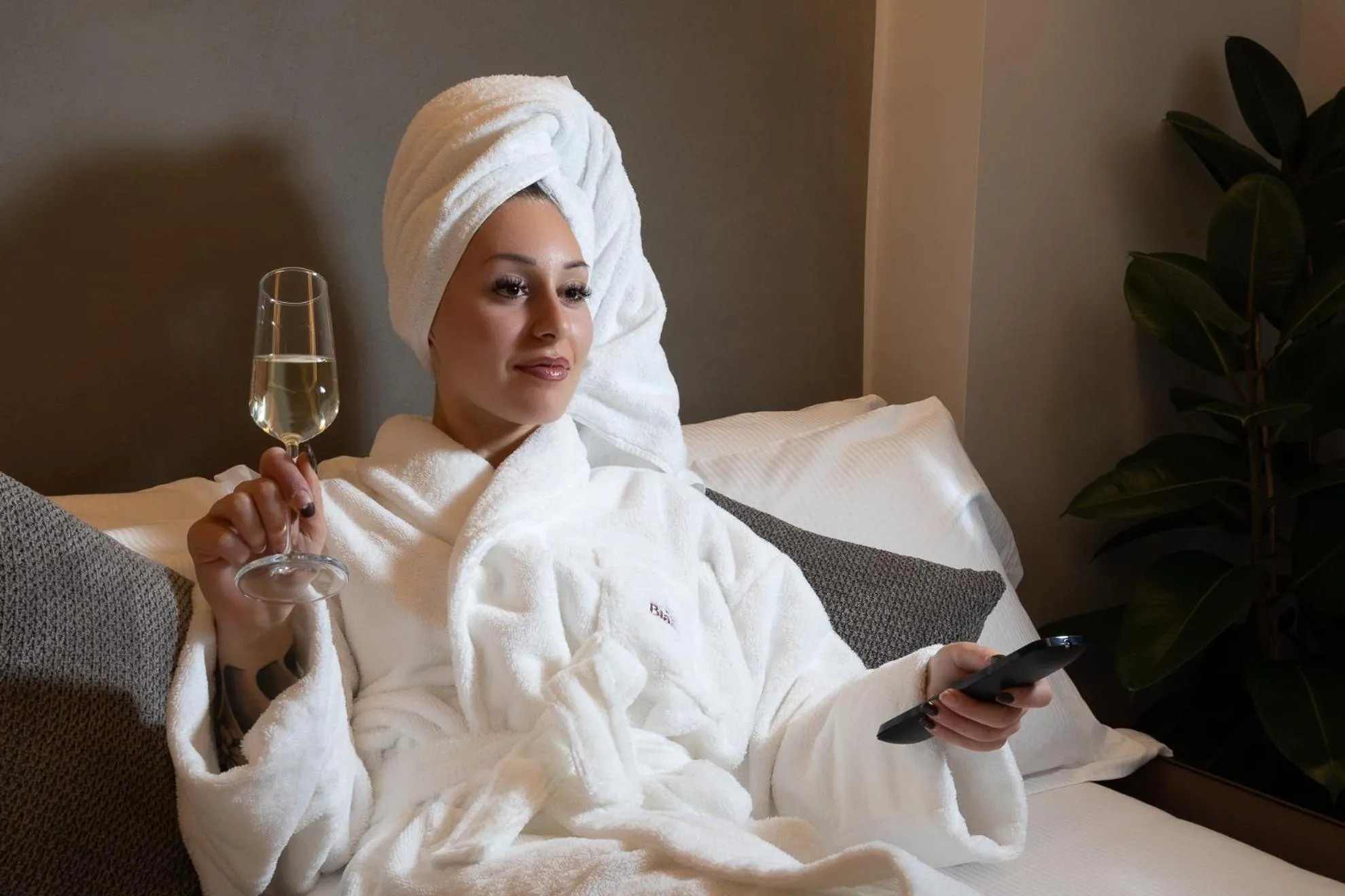 People in Riserva Bianca Limone Hotel & SPA