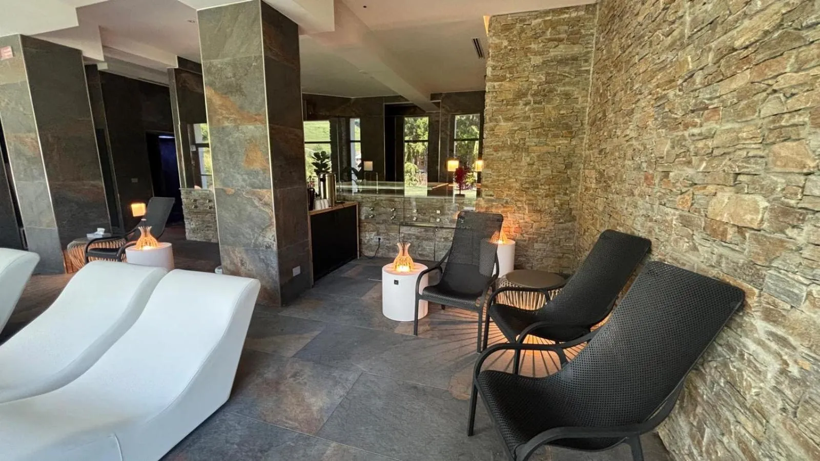 Spa and wellness centre/facilities in Riserva Bianca Limone Hotel & SPA