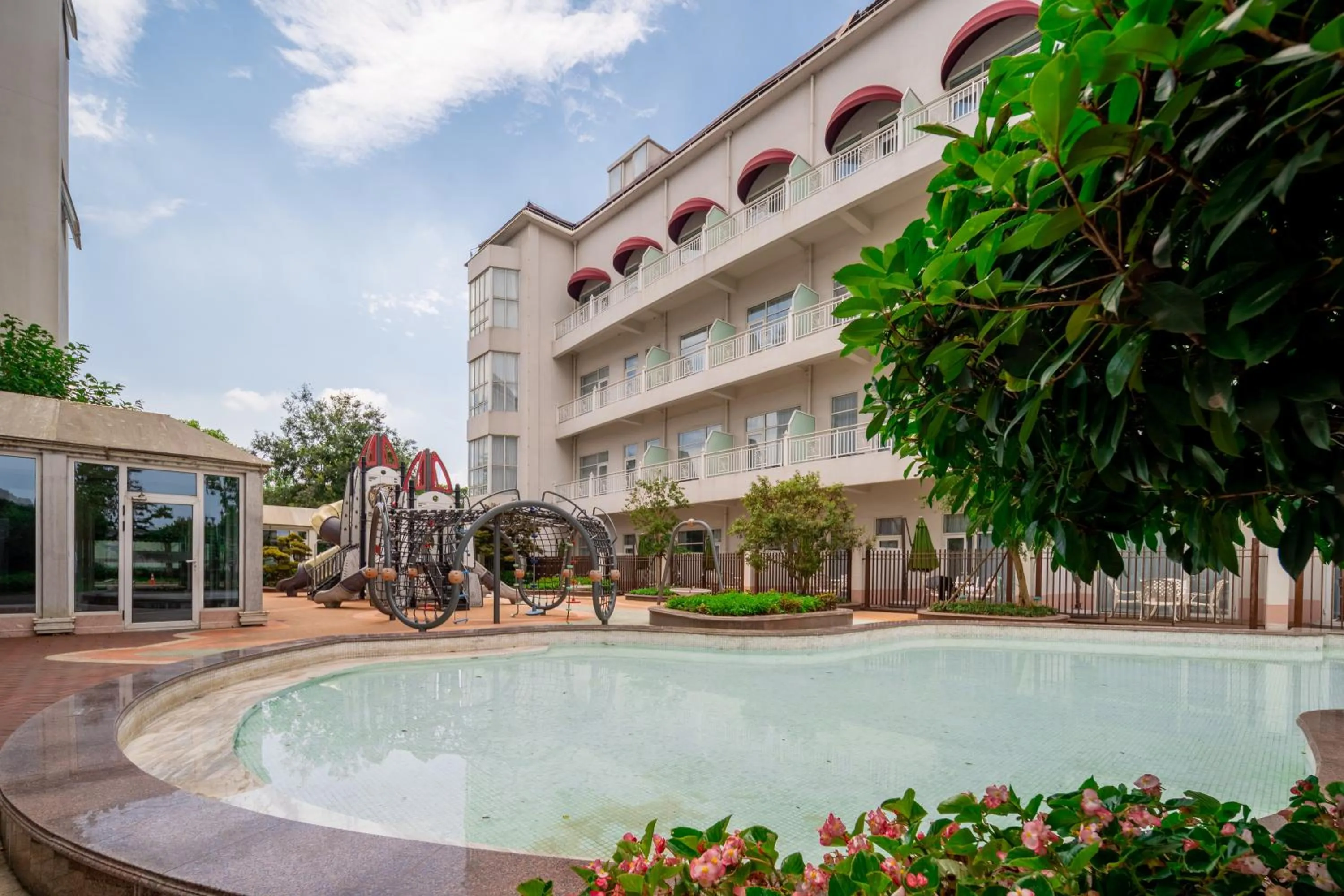 Property building in NARADA Resort Shanghai Hotel Disney Store