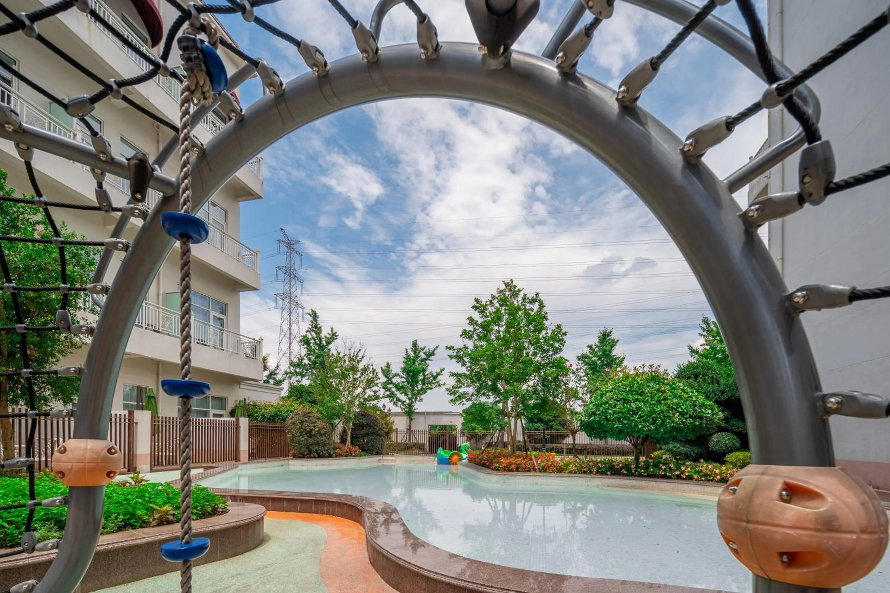 Children play ground in NARADA Resort Shanghai Hotel Disney Store