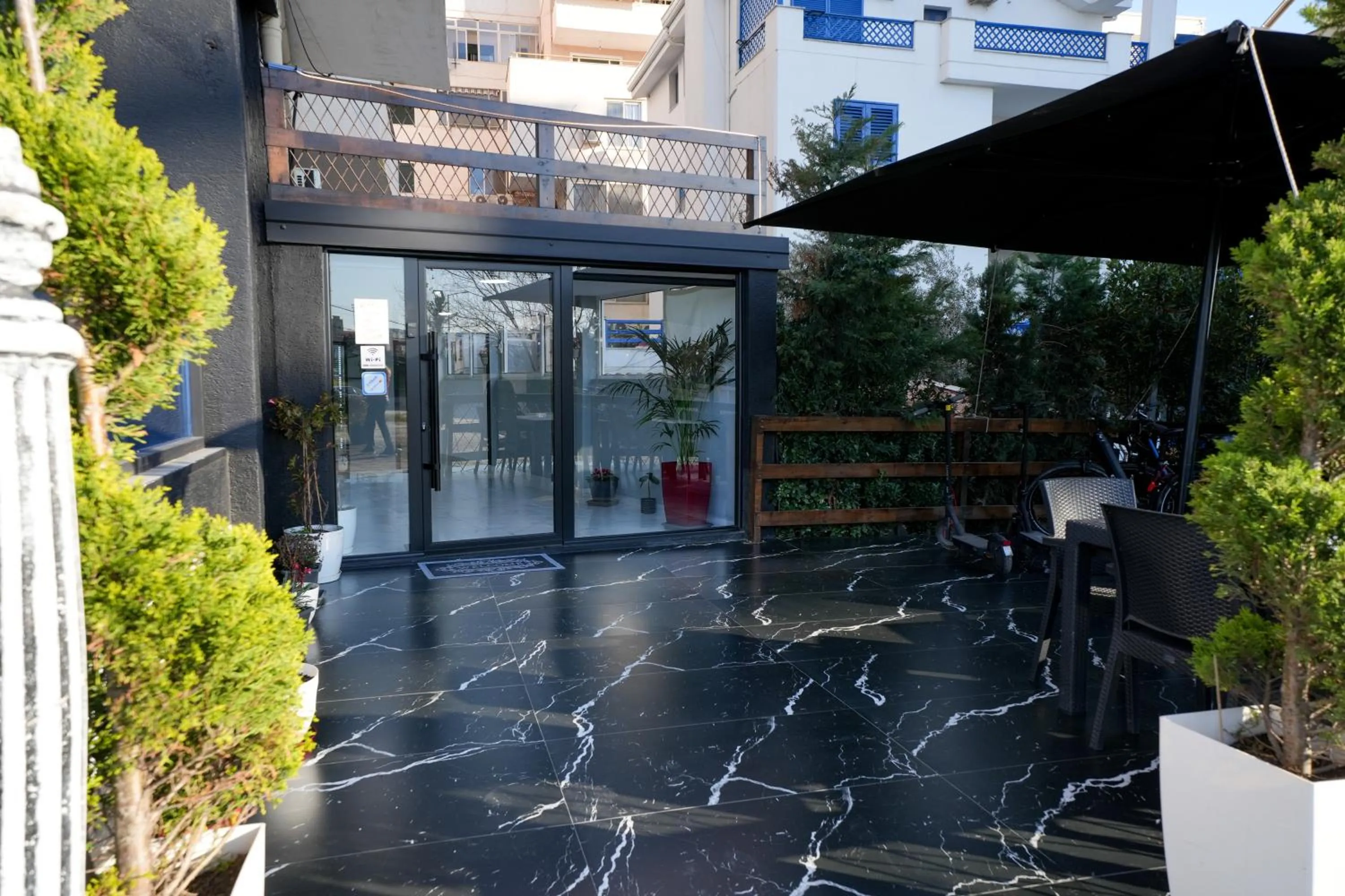 Property building in Enles Hotel