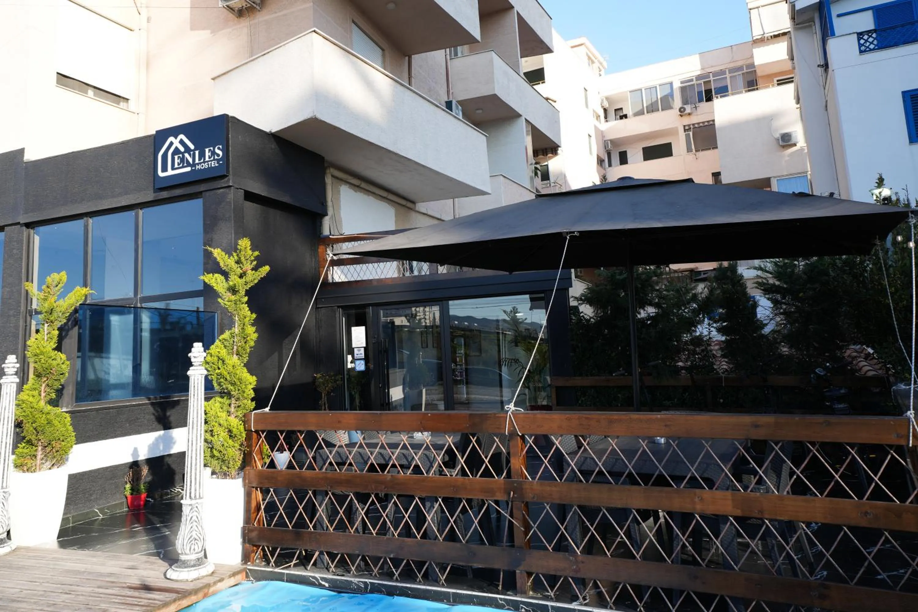 Property building in Enles Hotel