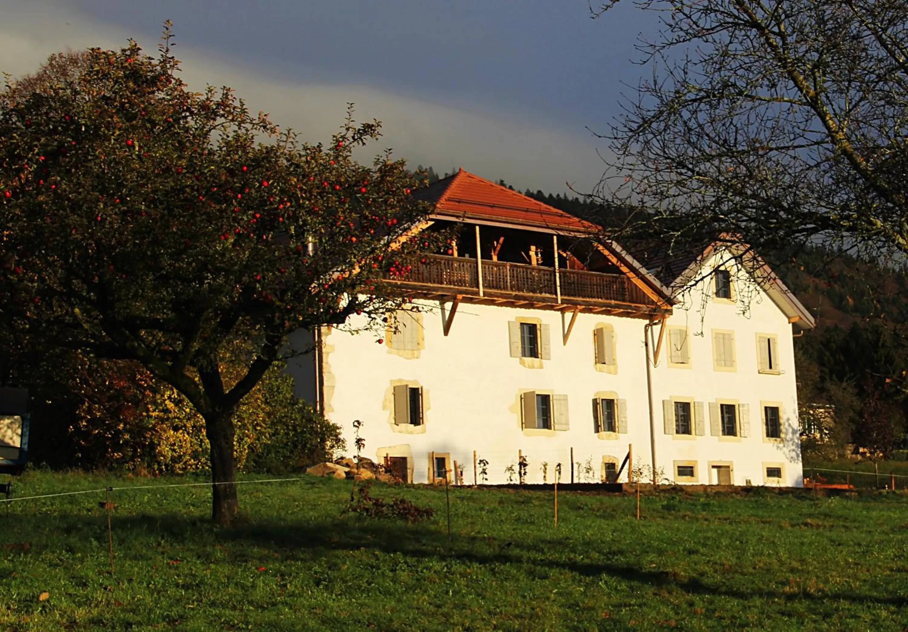 Facade/entrance in La Ferme de la Praz - Rooms with a View