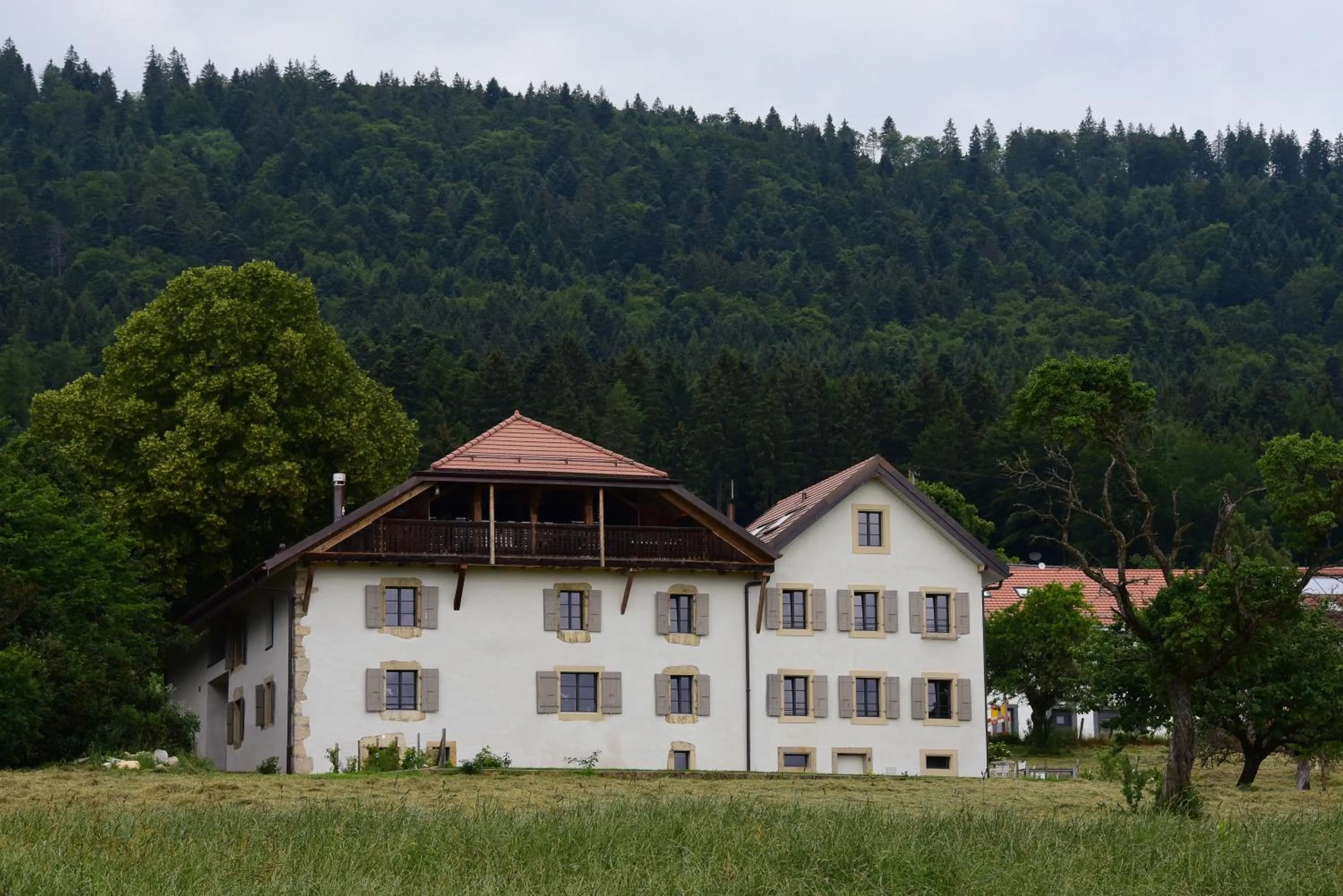 Facade/entrance in La Ferme de la Praz - Rooms with a View