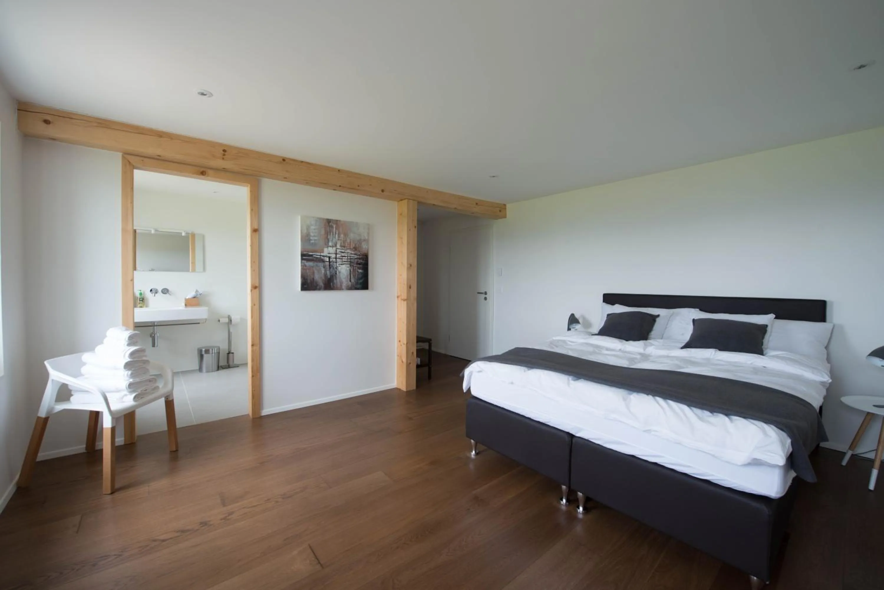 Bed in La Ferme de la Praz - Rooms with a View