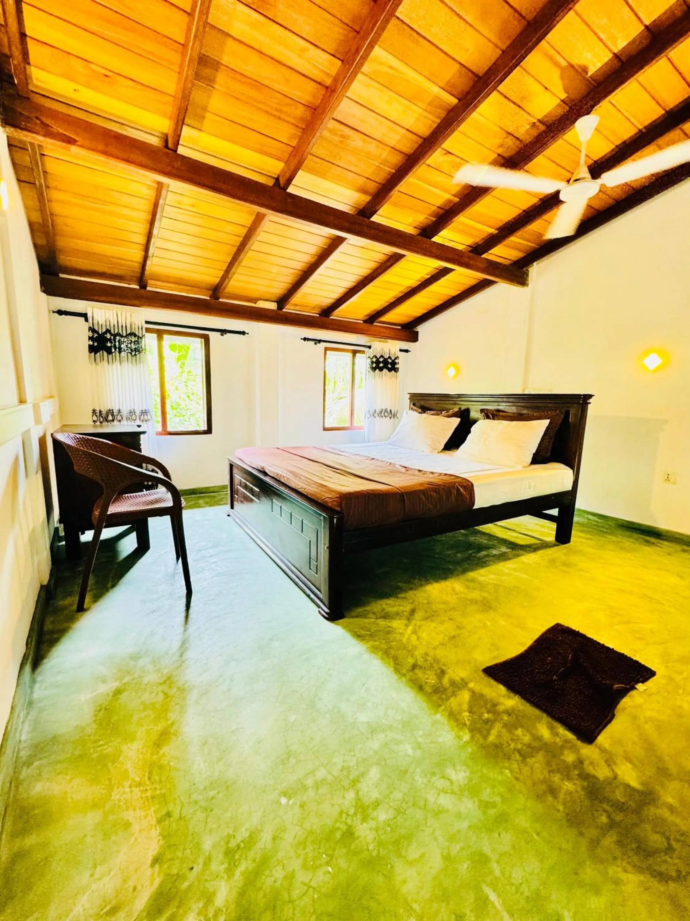 Bed in Araliya Villa