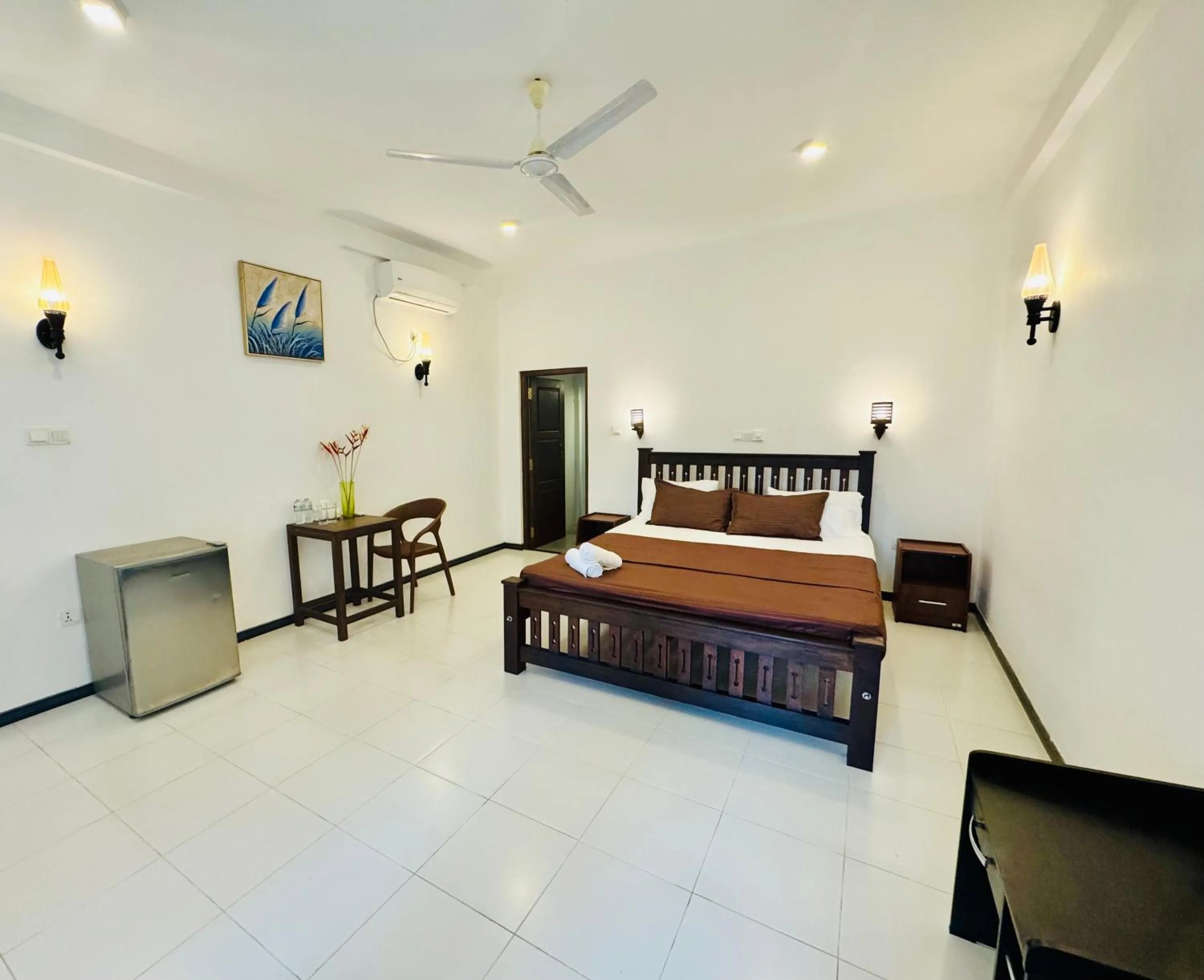 Bed in Araliya Villa