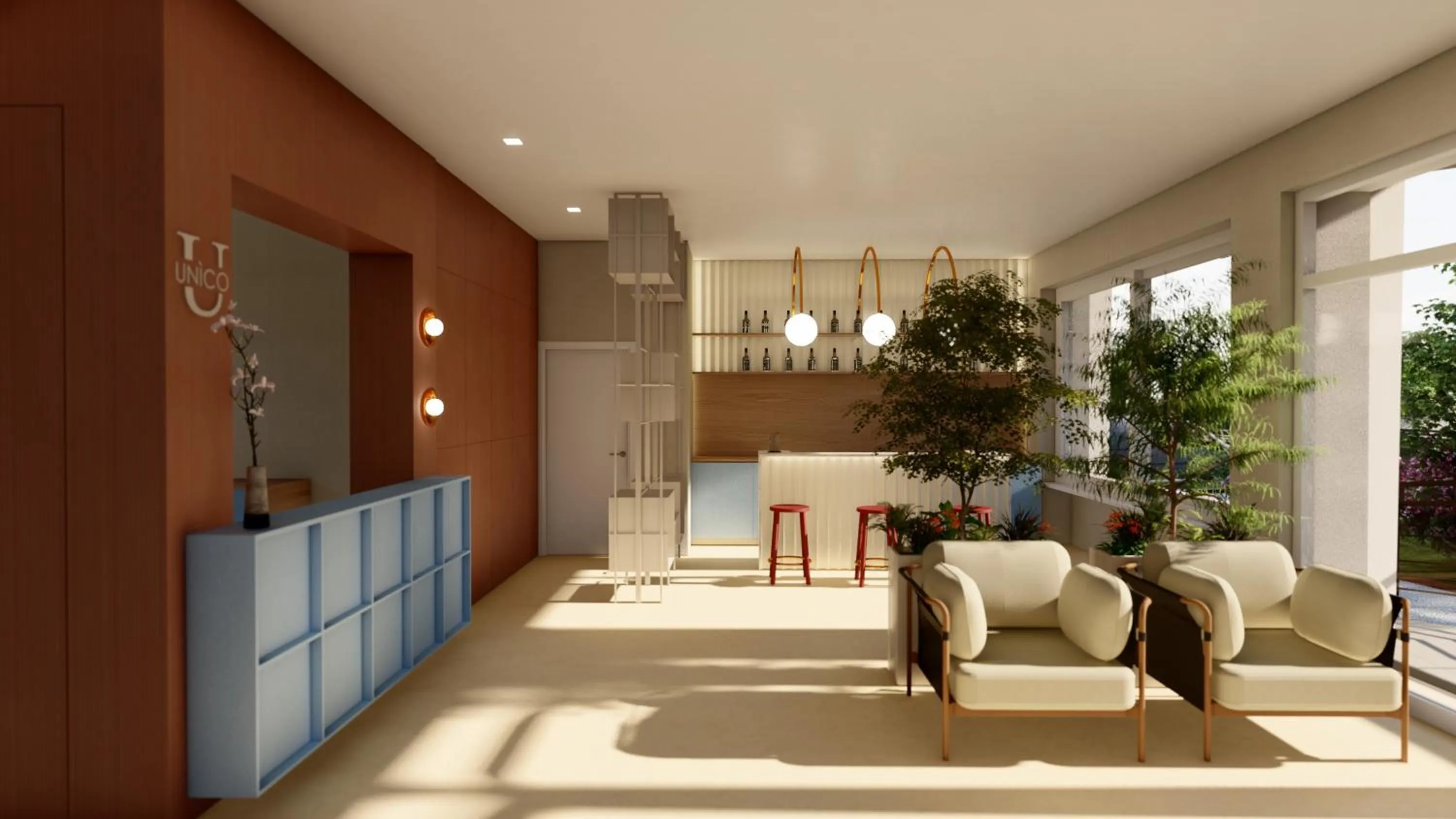 Lounge or bar in Hotel Unico by Dori