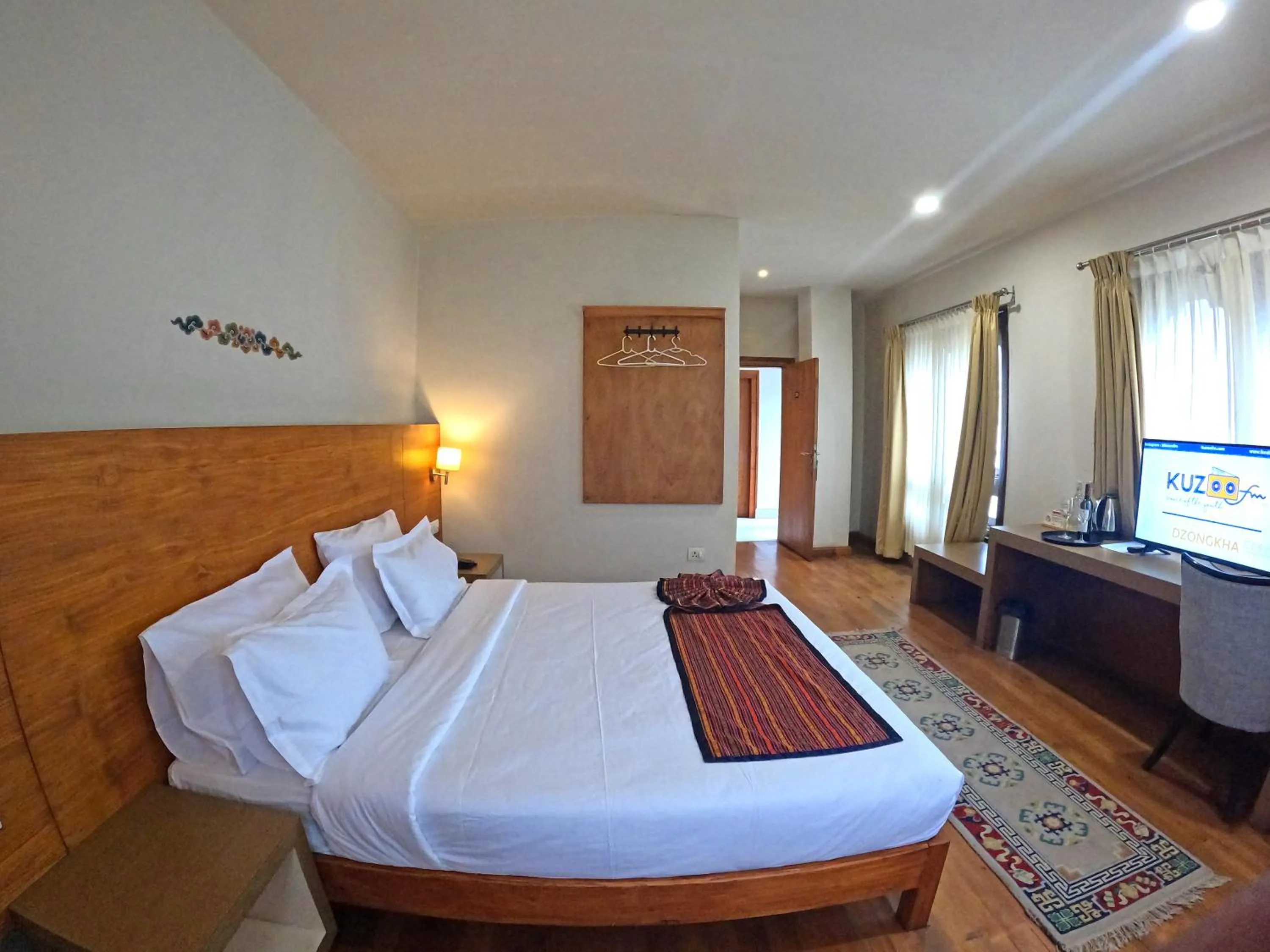 Bedroom, Bed in Gakyil Thimphu