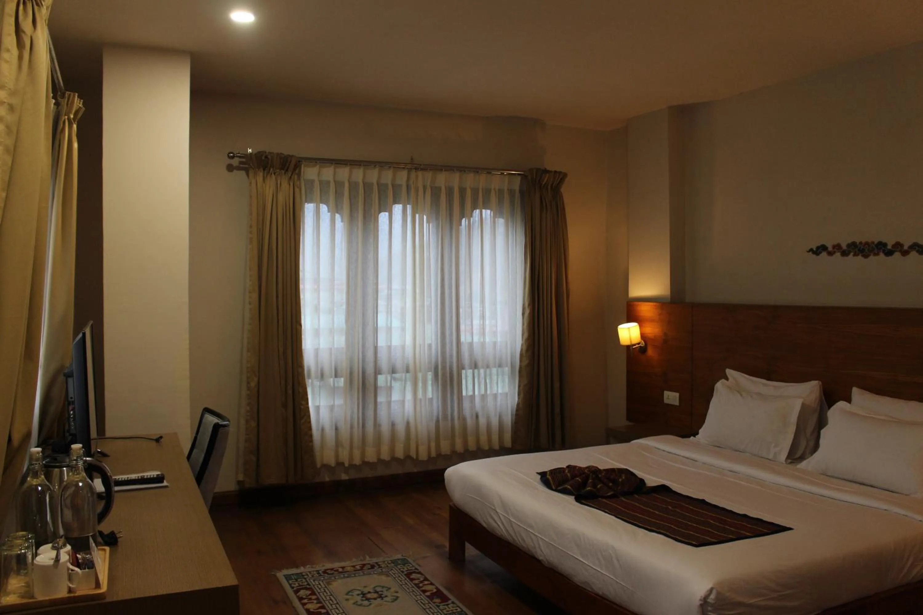 Bedroom, Bed in Gakyil Thimphu