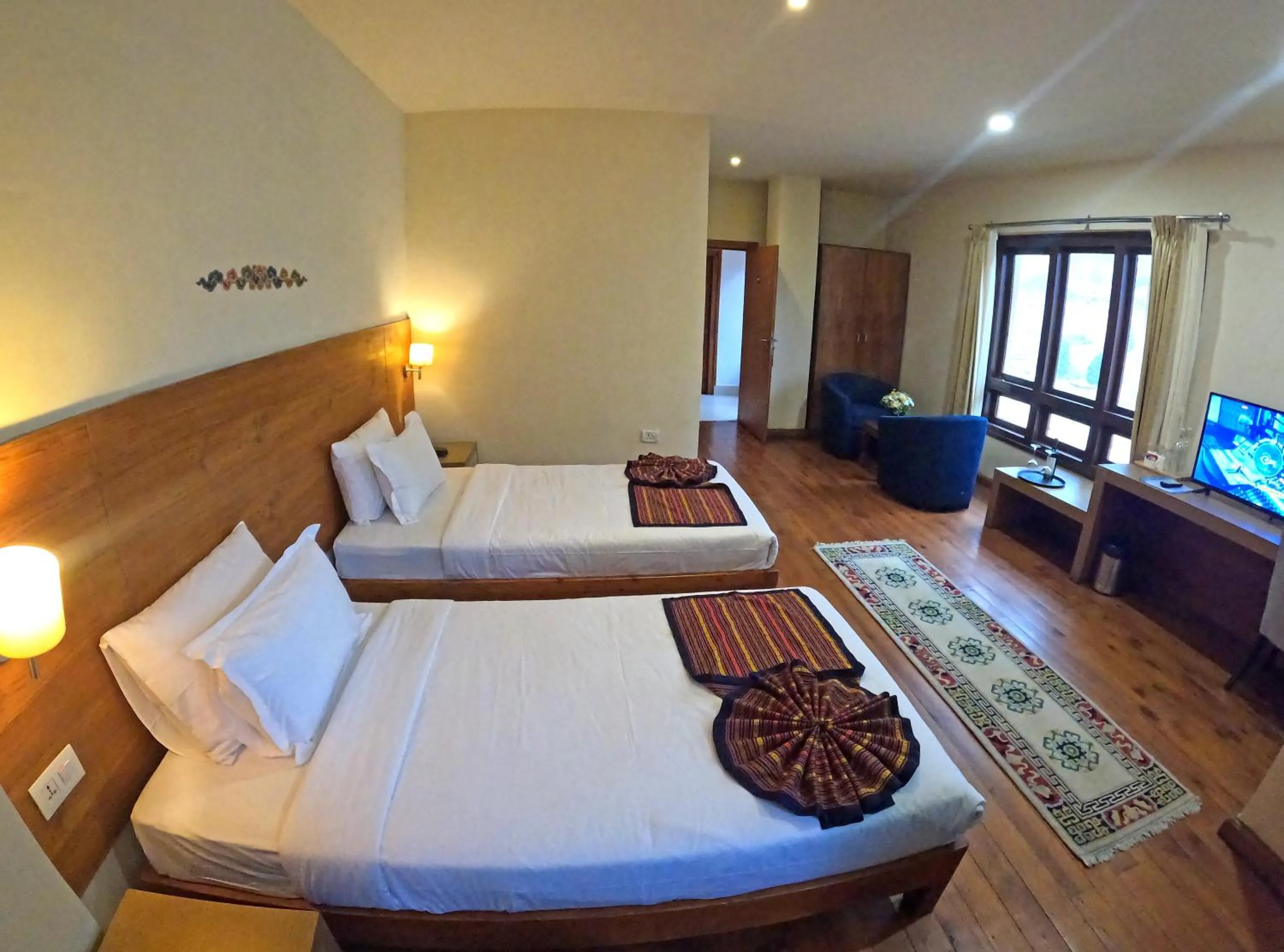 Bedroom, Bed in Gakyil Thimphu