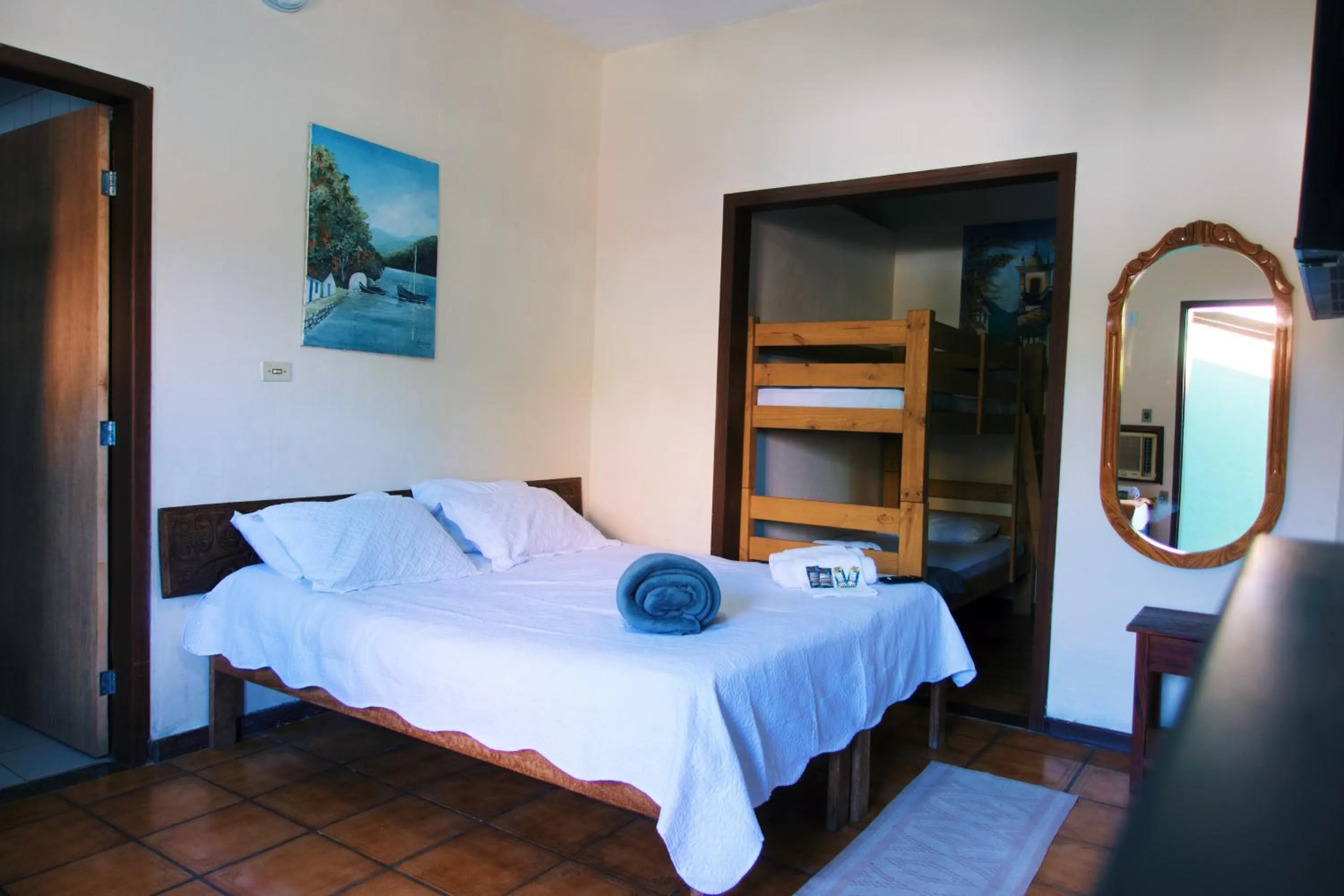 Bed in POUSO DE ICARO - POUSADA NO CENTRO de PARATY