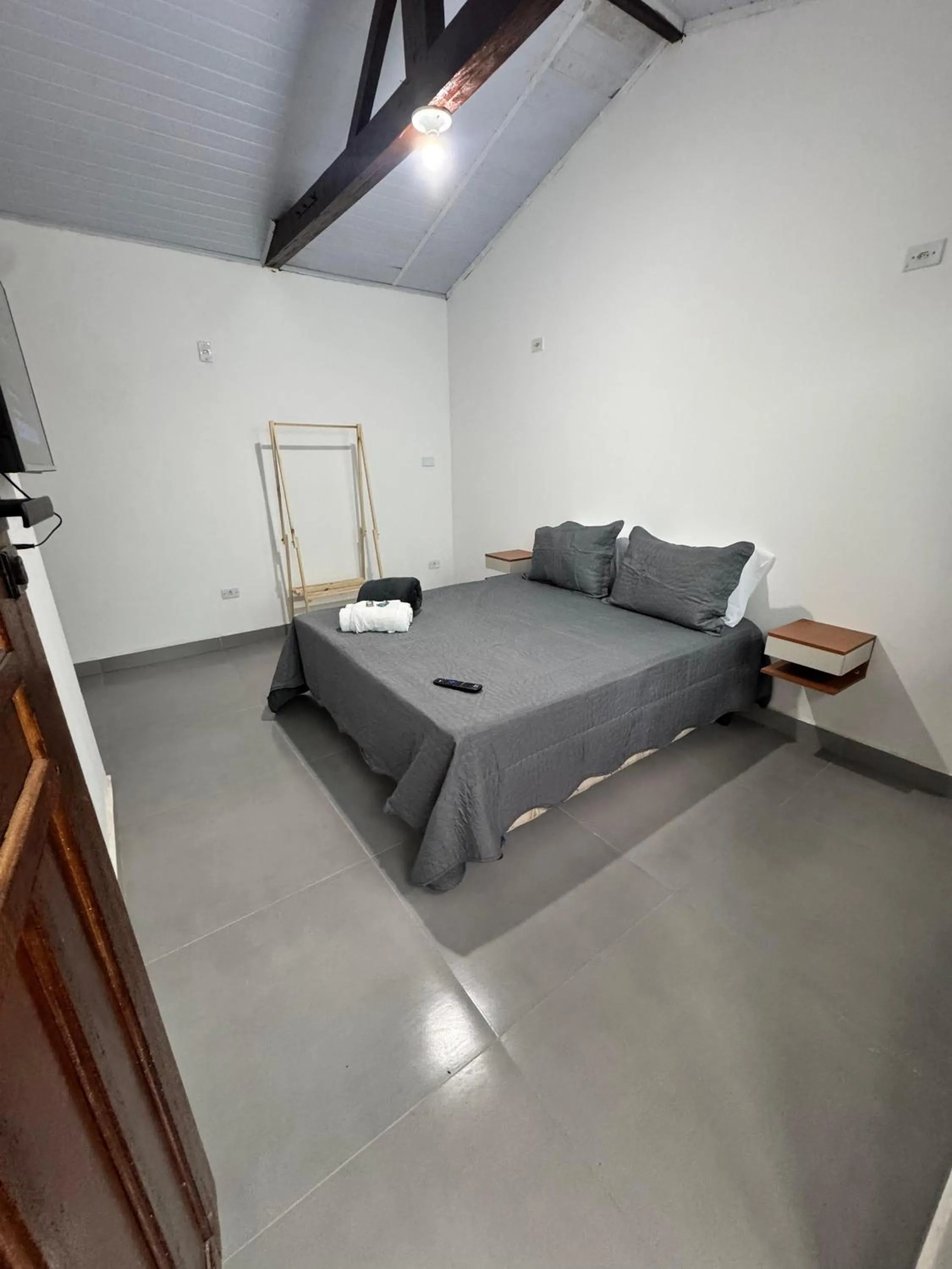 Bed in POUSO DE ICARO - POUSADA NO CENTRO de PARATY