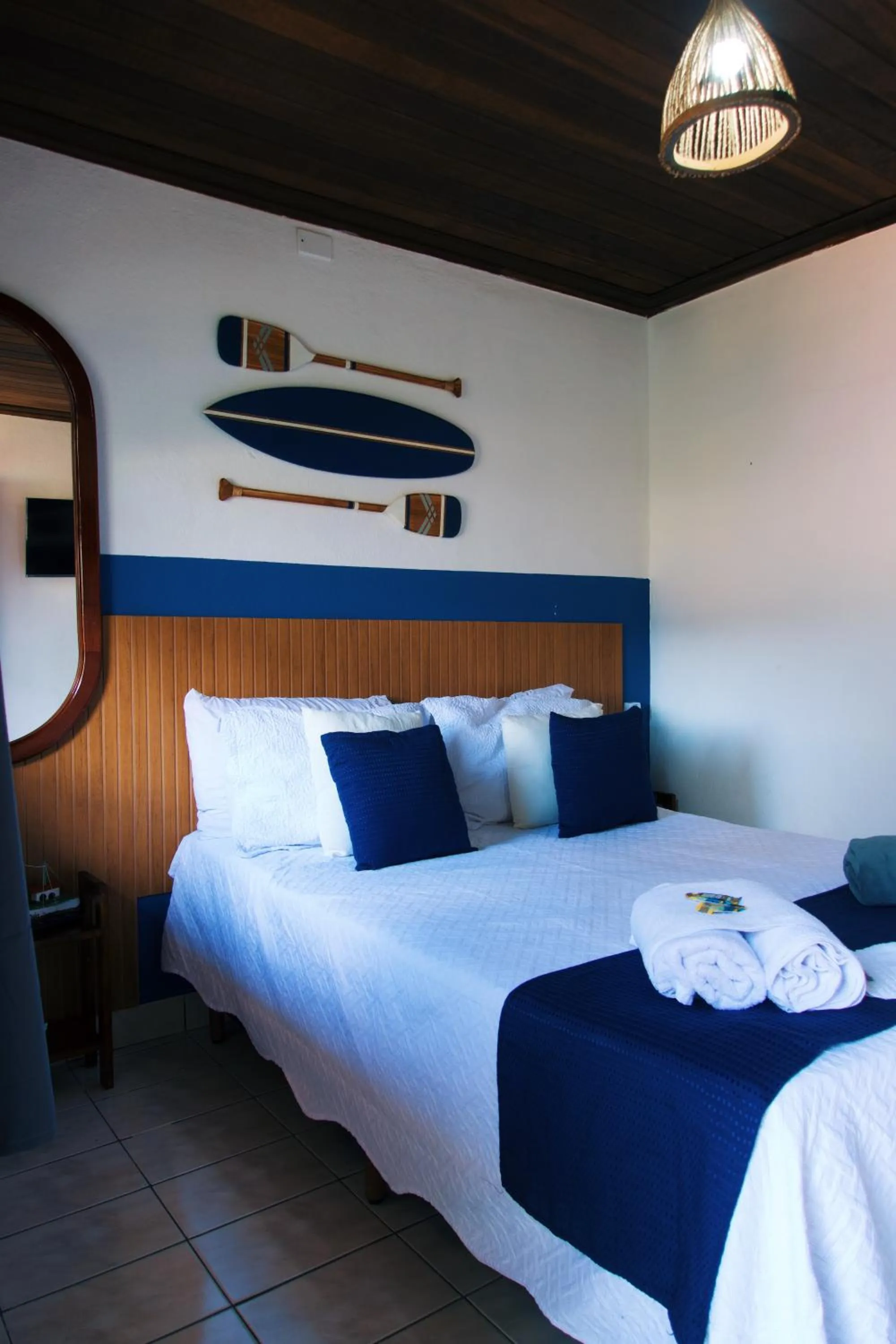 Bed in POUSO DE ICARO - POUSADA NO CENTRO de PARATY