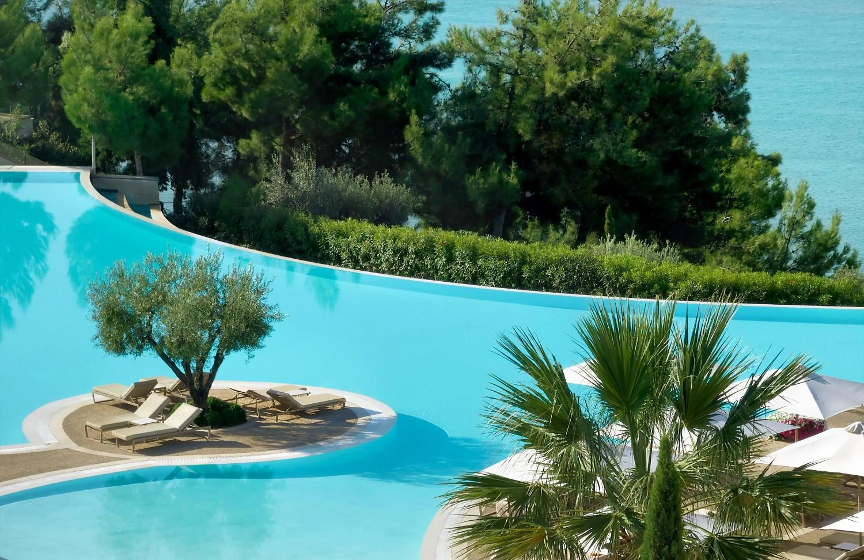 Swimming pool in Ikos Oceania
