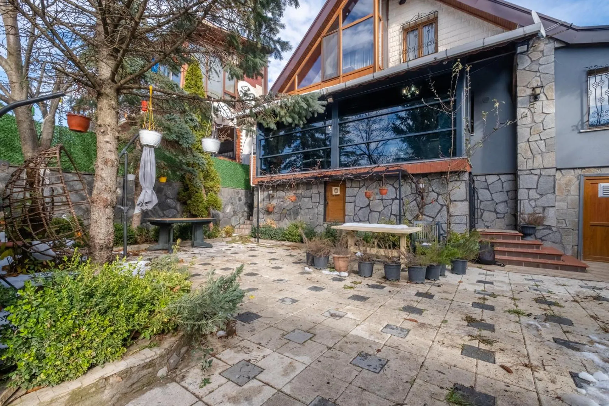 Garden in Uludag Tatil Evleri & Villa Dogus Uludağ