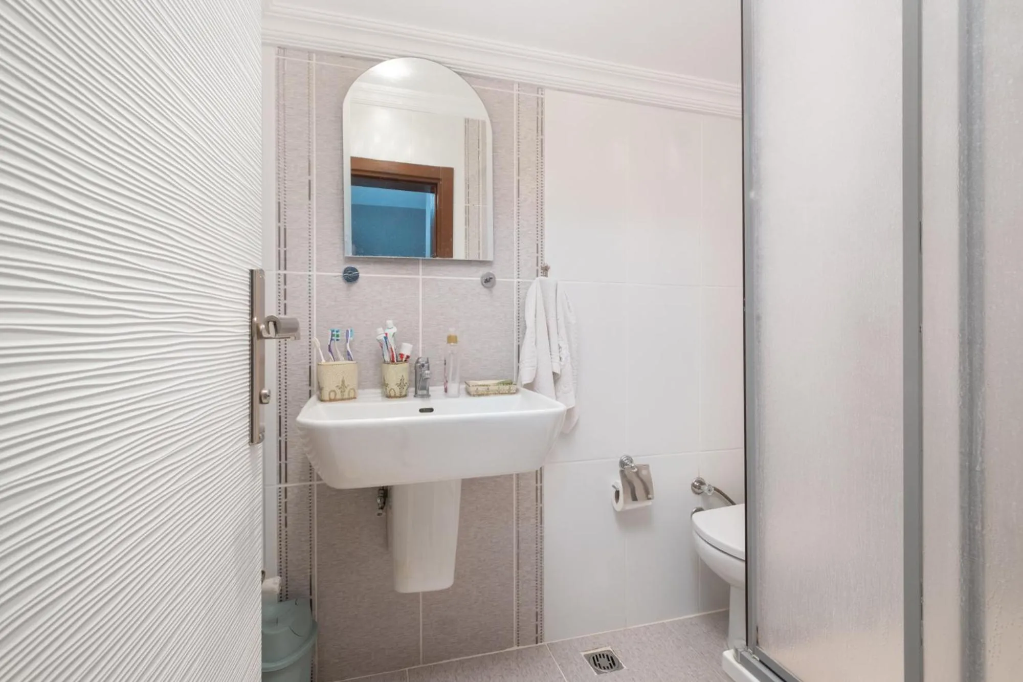 Shower in Uludag Tatil Evleri & Villa Dogus Uludağ