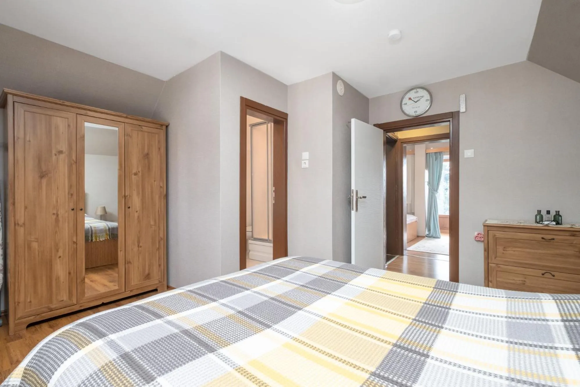 Bed in Uludag Tatil Evleri & Villa Dogus Uludağ