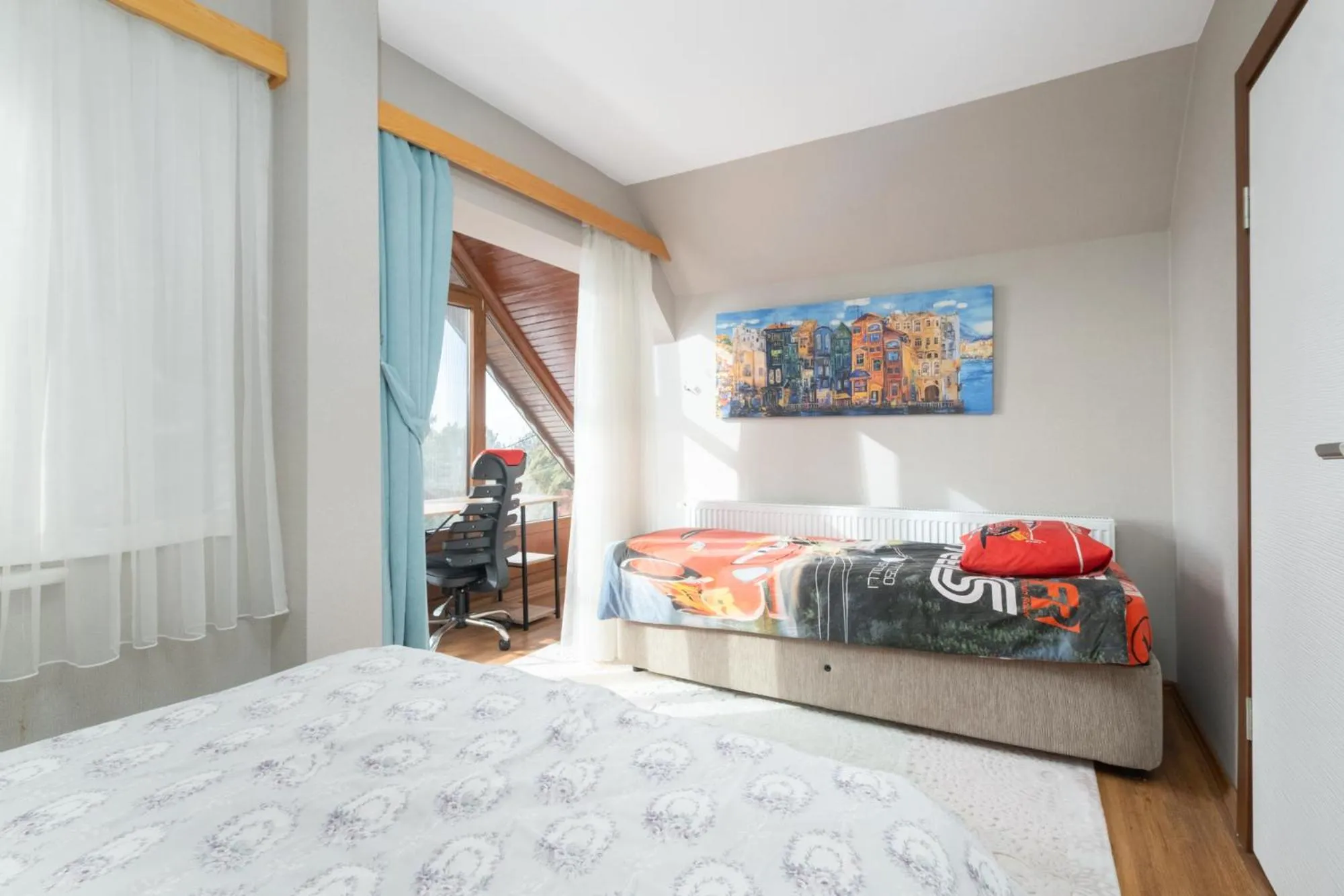 Bed in Uludag Tatil Evleri & Villa Dogus Uludağ