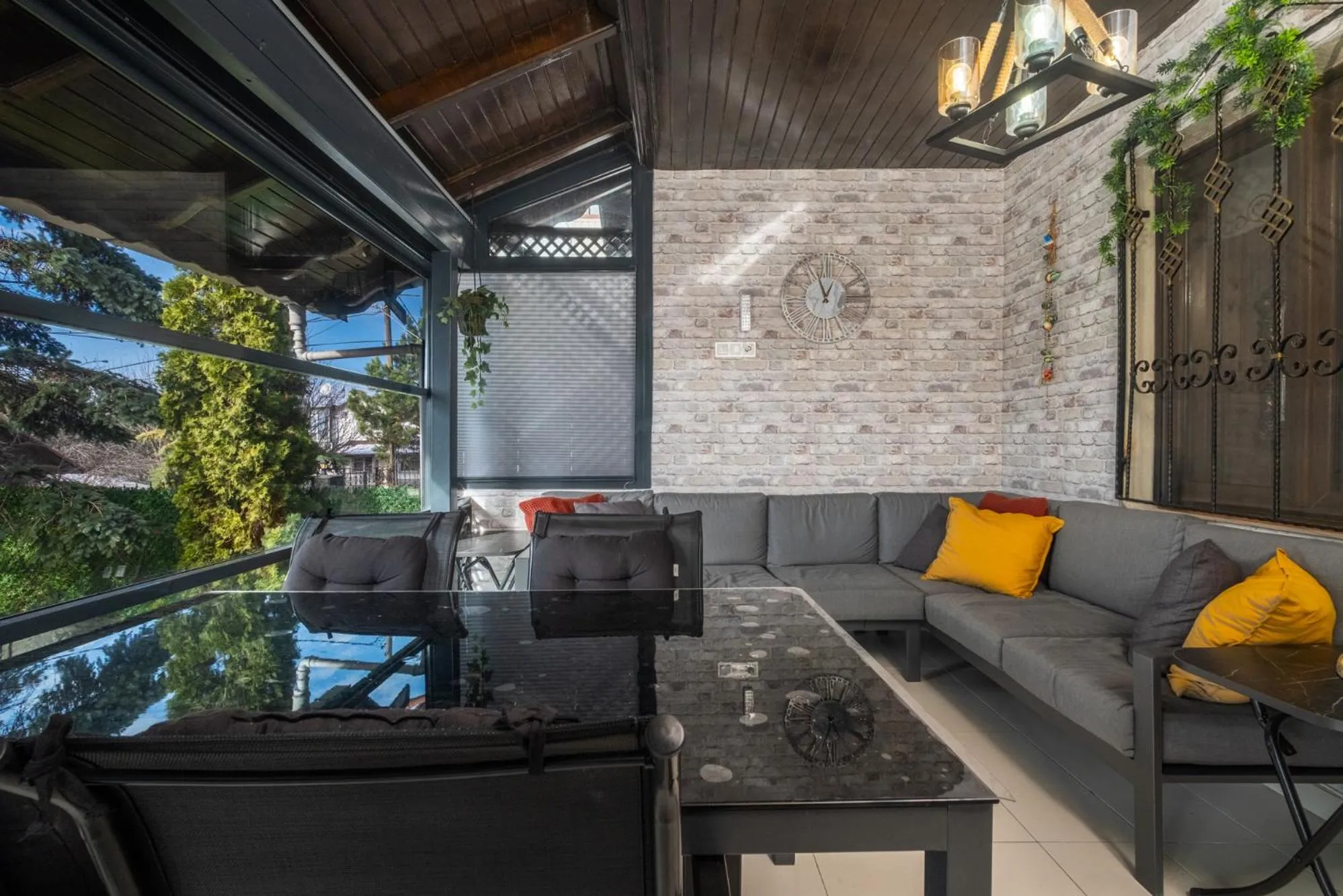 Patio in Uludag Tatil Evleri & Villa Dogus Uludağ