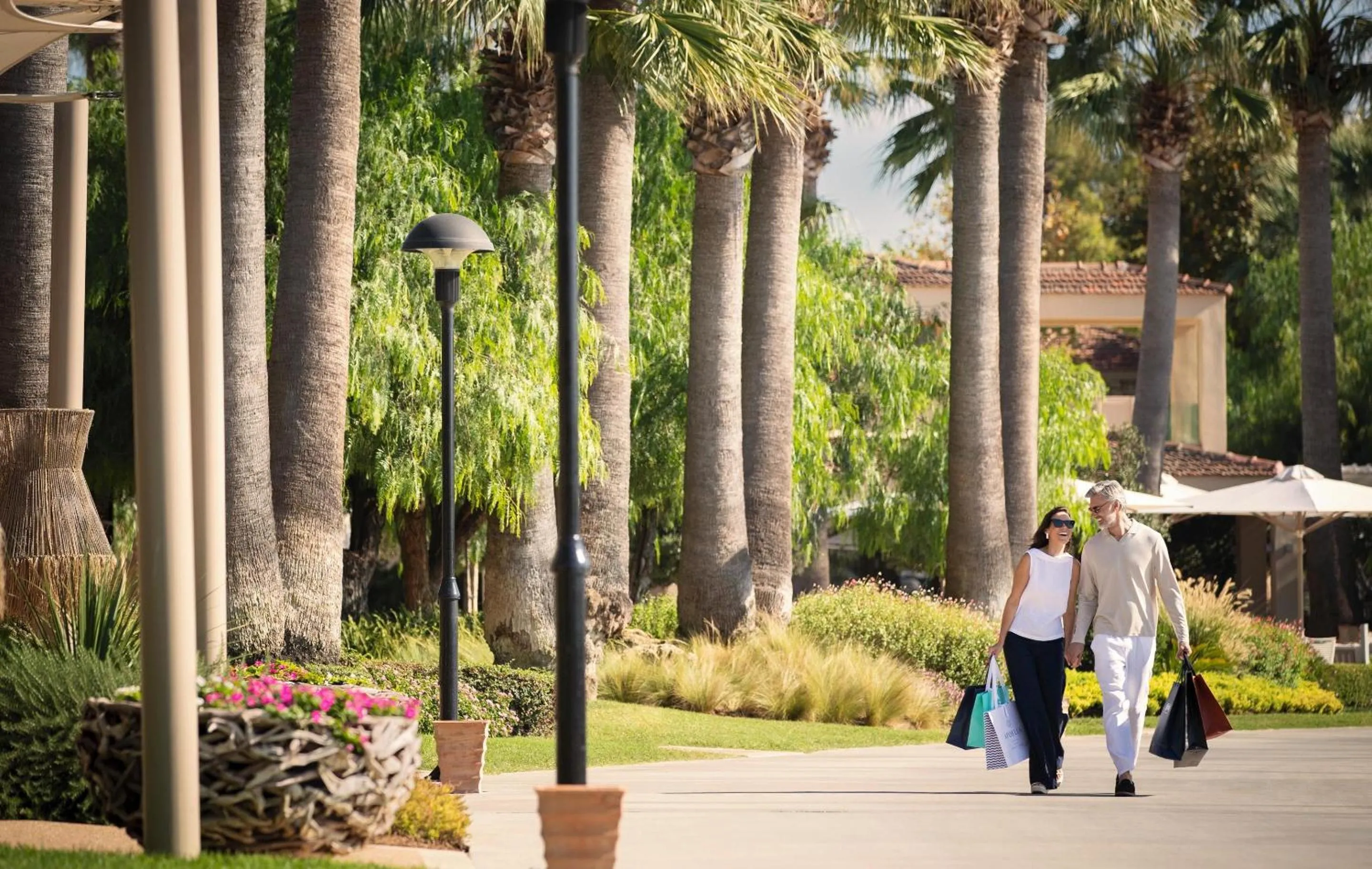 Shopping Area in Sani Club