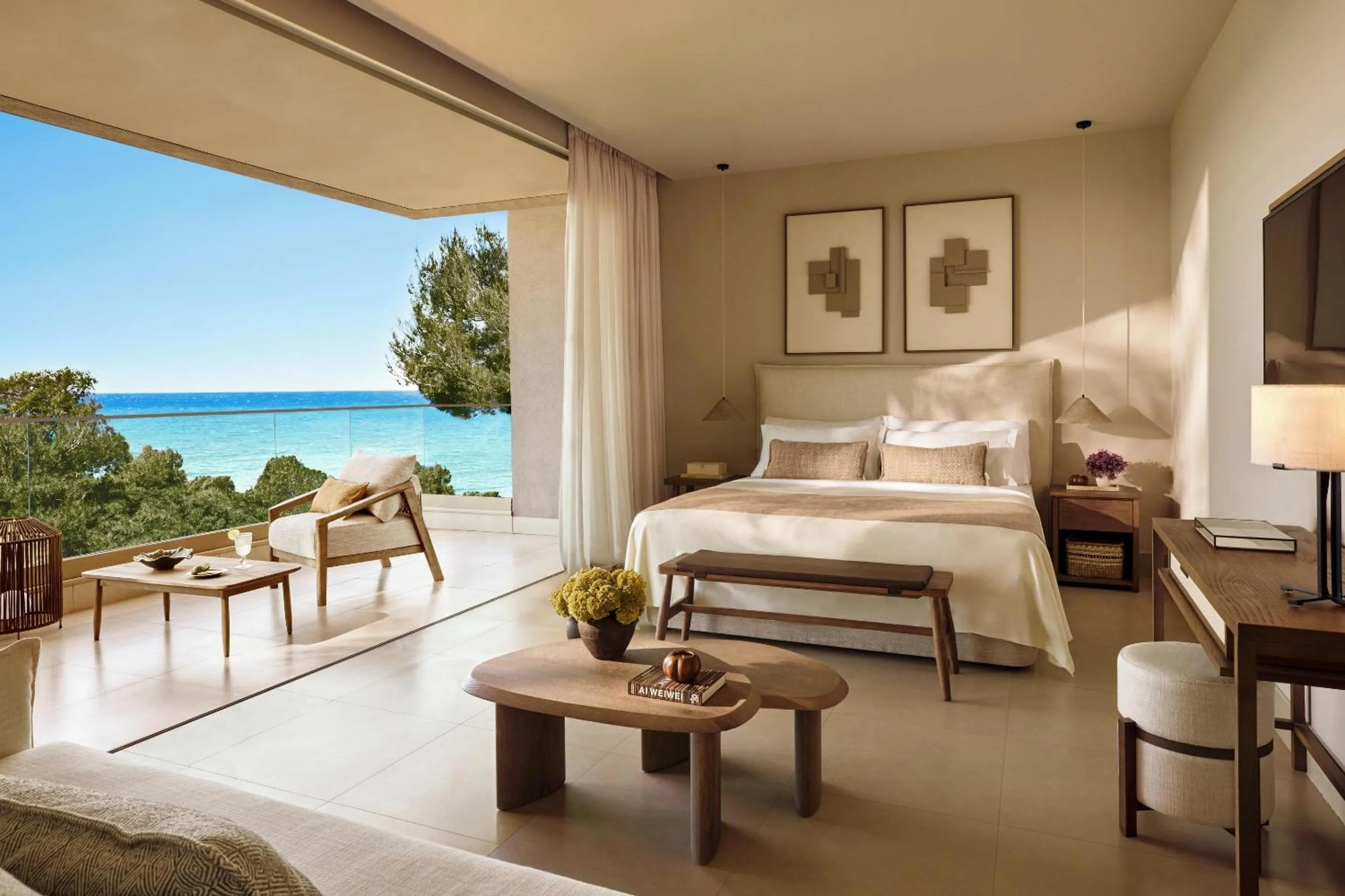 Photo of the whole room, Bed in Sani Club