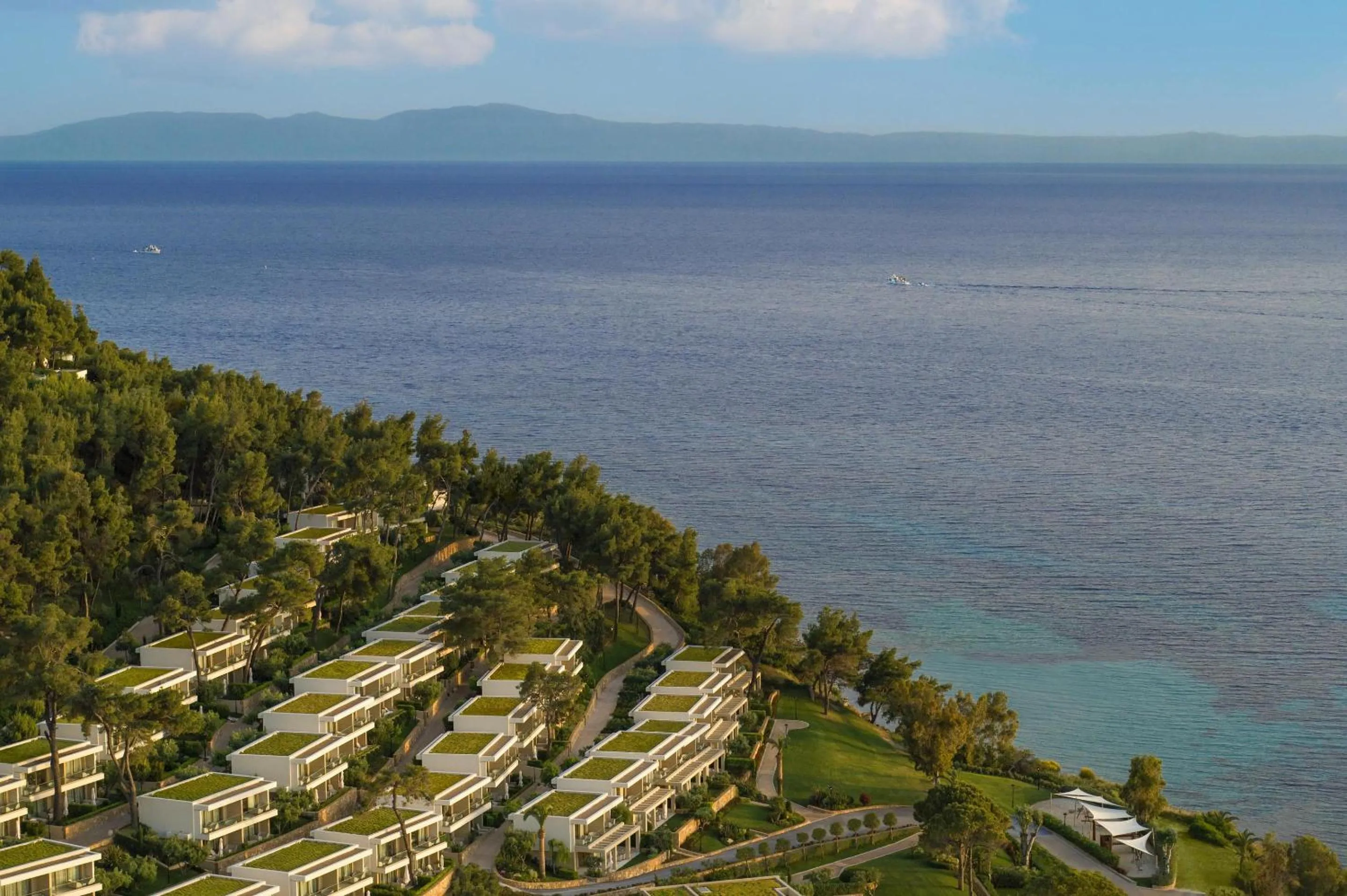 Bird's eye view in Sani Club