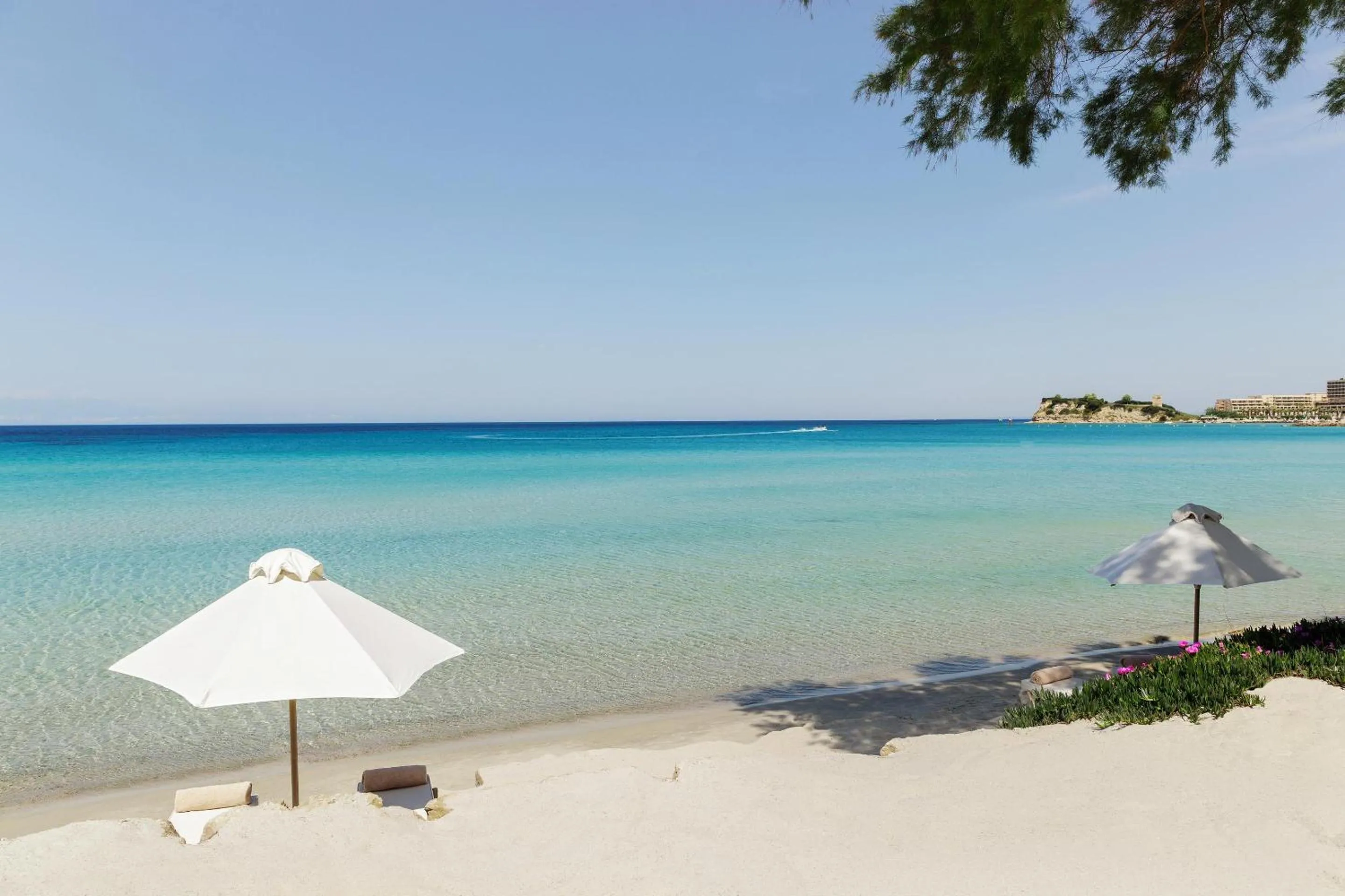 Beach in Sani Club