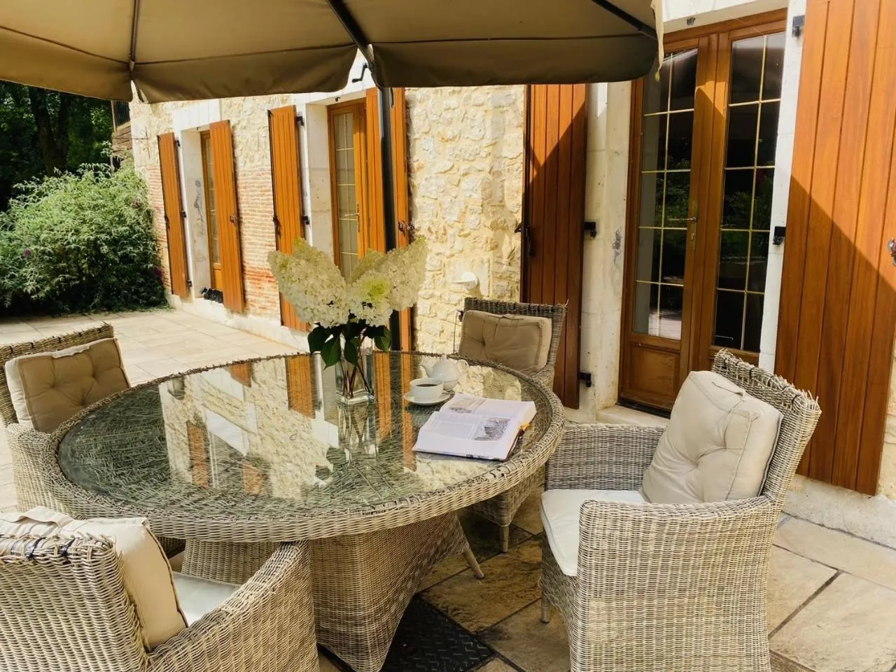 Balcony/Terrace in Moulin du Fontcourt
