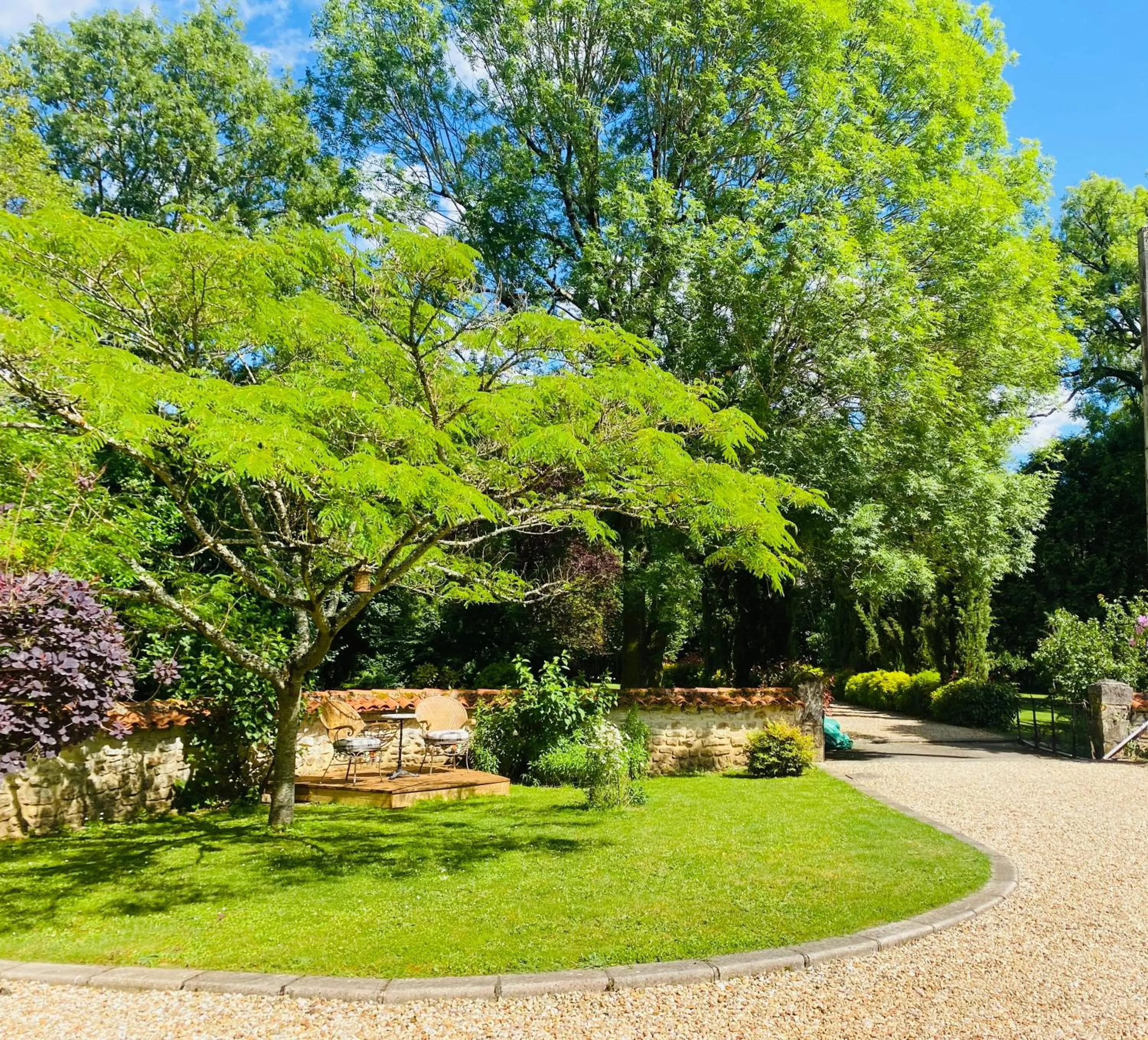 Garden in Moulin du Fontcourt