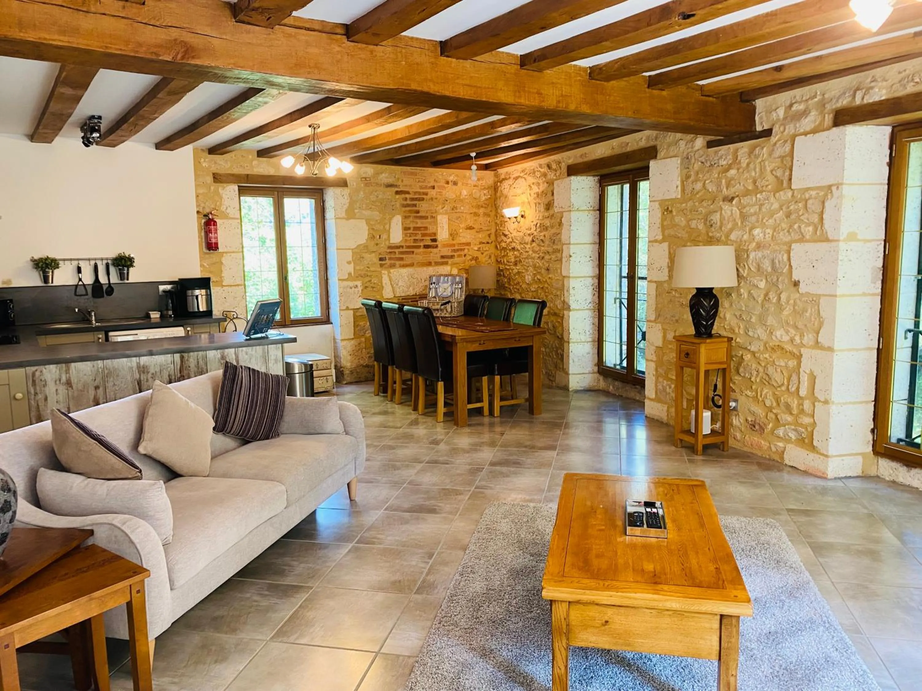 Living room in Moulin du Fontcourt