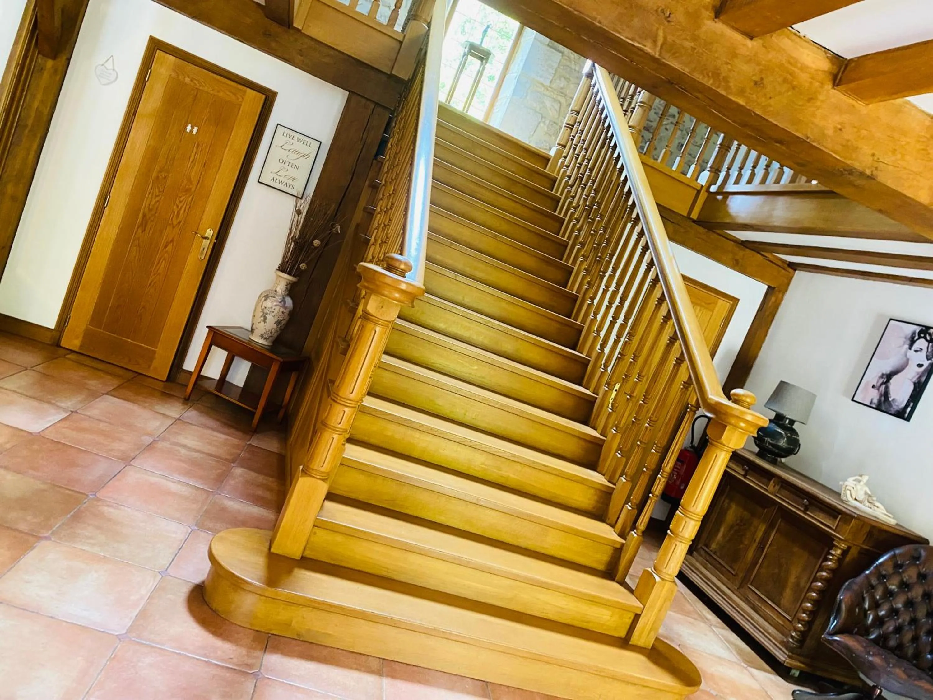 Lobby or reception in Moulin du Fontcourt
