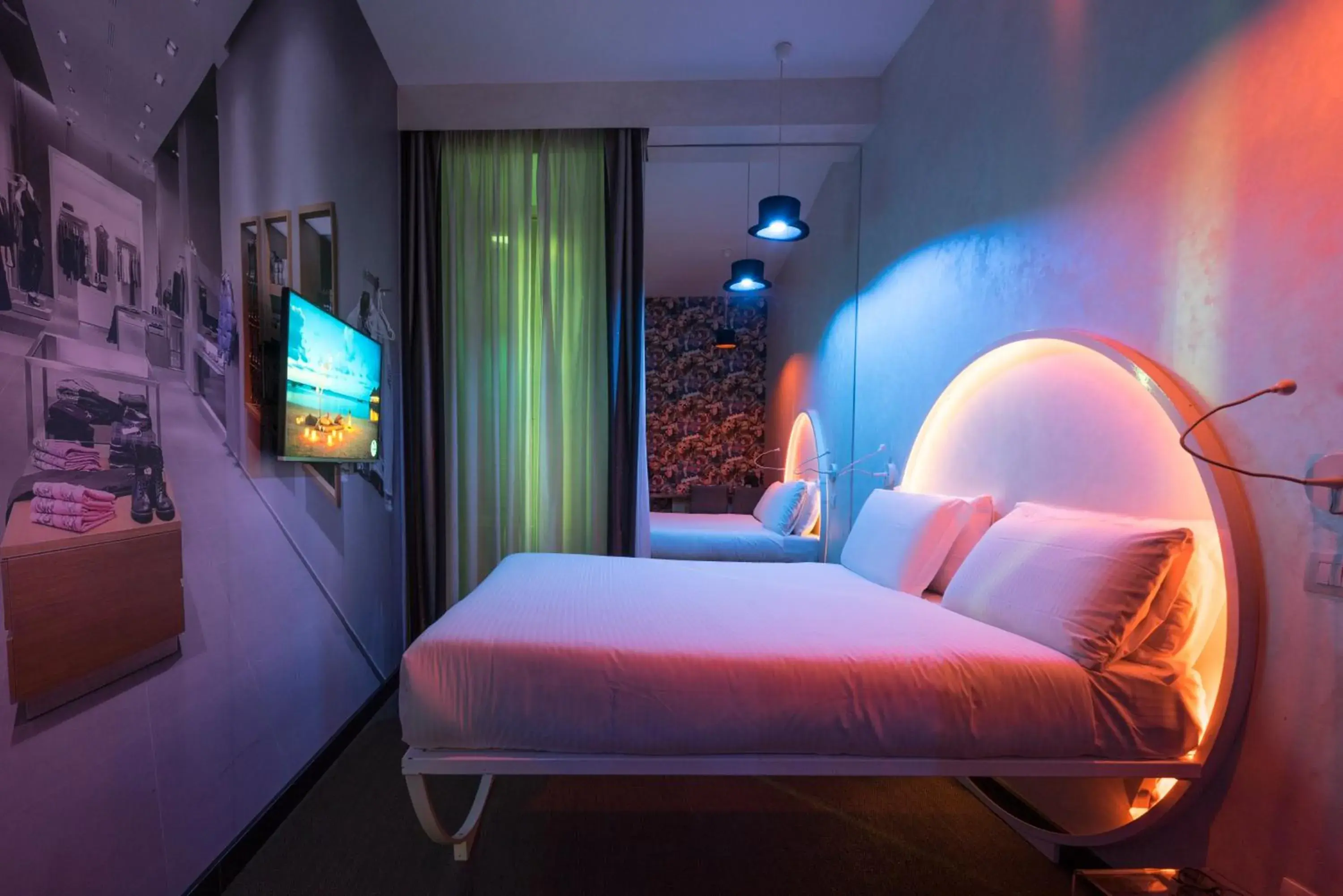 Bedroom, Bed in iRooms Campo dei Fiori Bedroom, Bed in iRooms Campo dei Fiori