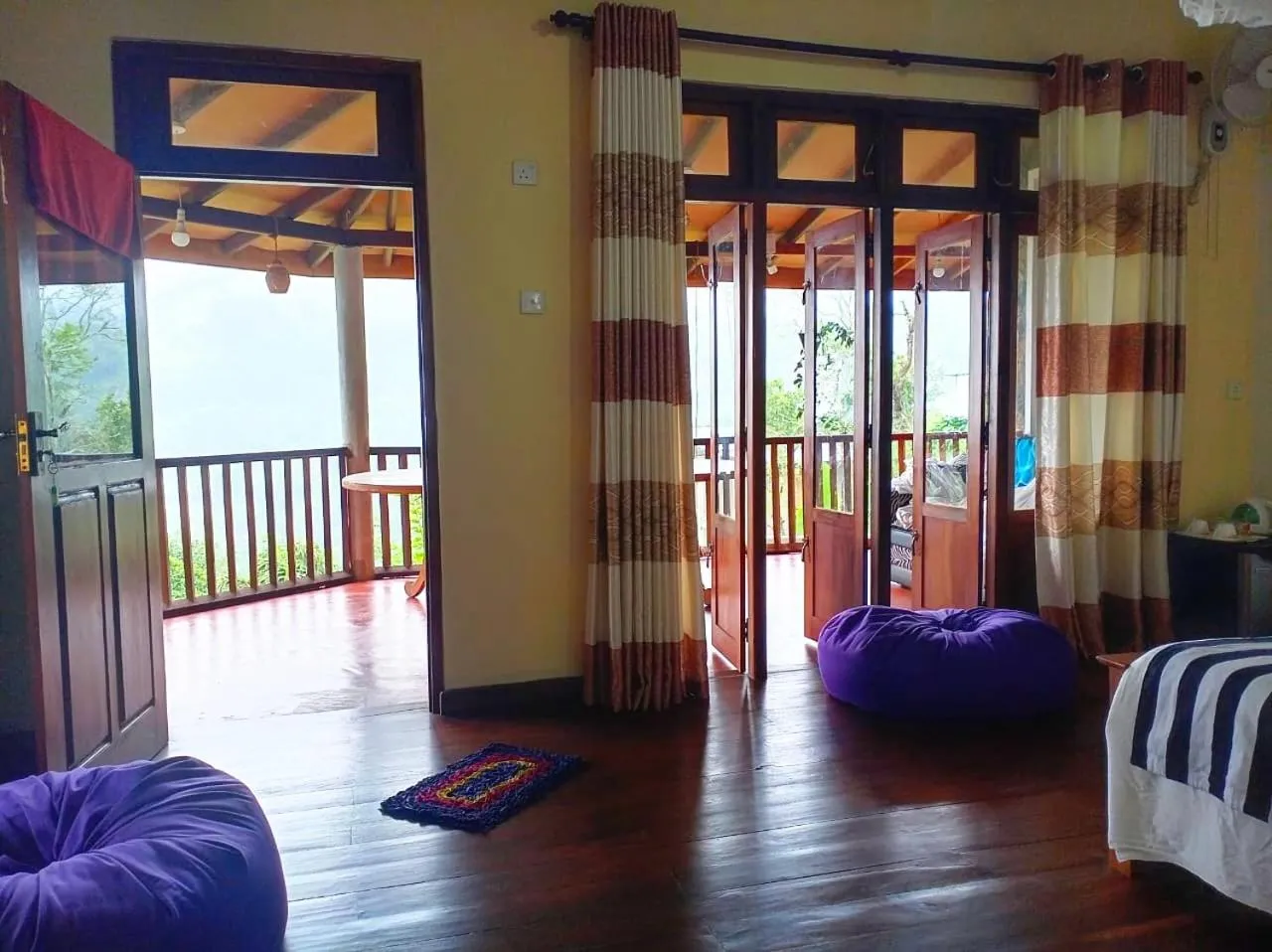 View (from property/room), Bed in Blue Ribbon Homestay