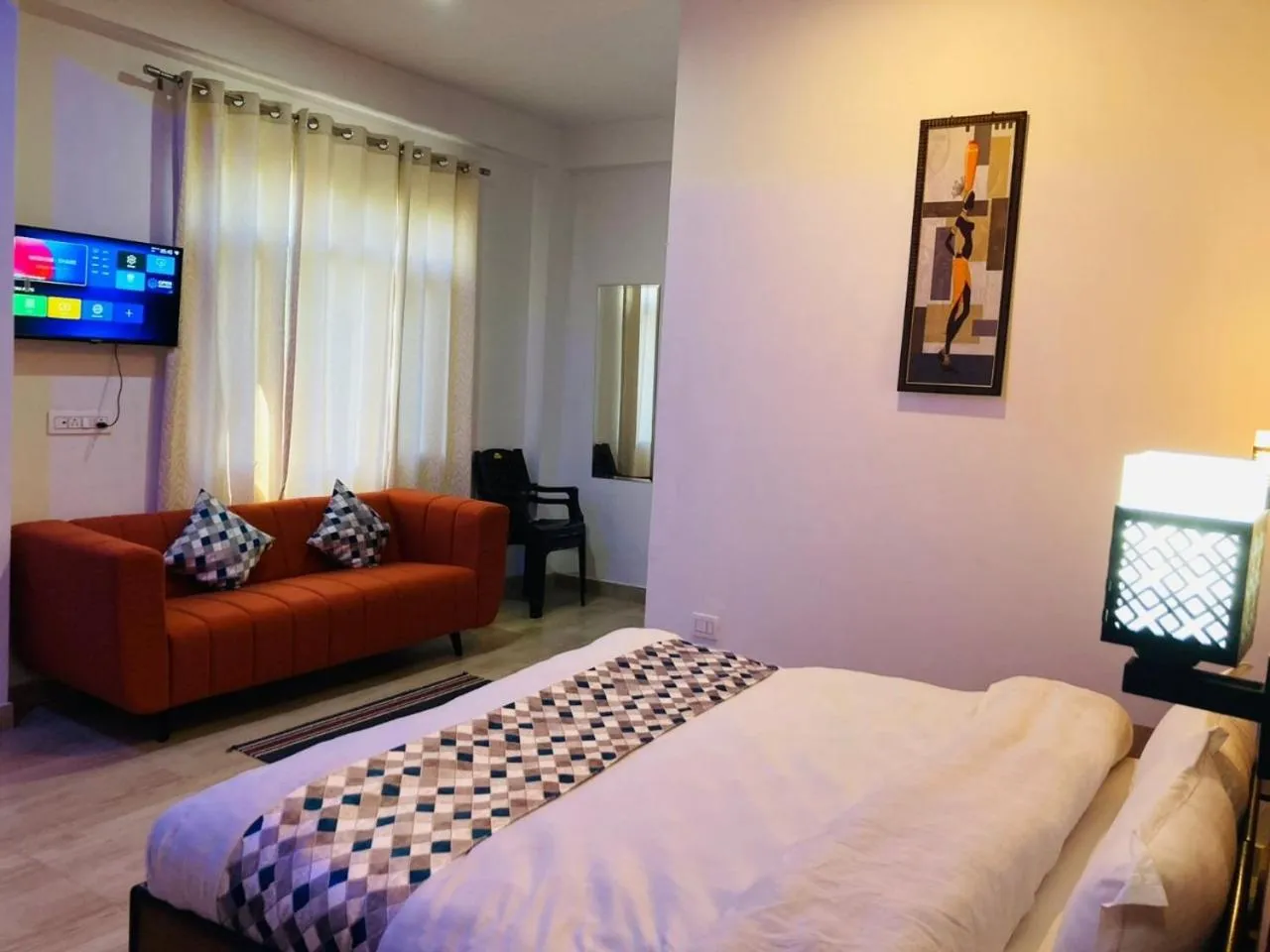 TV and multimedia in Snow Crest Residency - A Pure Veg Hotel