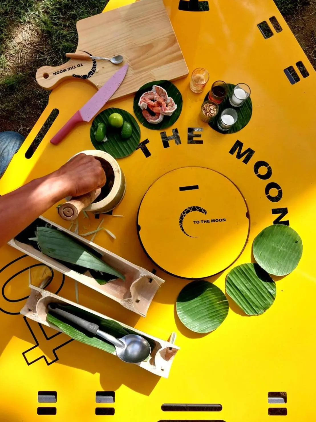 BBQ facilities in To The Moon Guesthouse